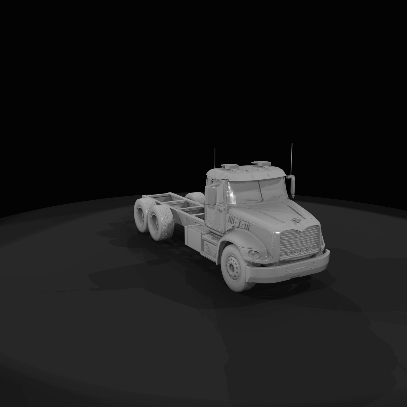 2002 Mack Granite Chassis Axle (2000s)