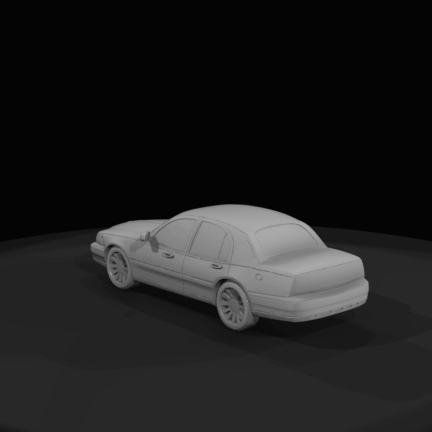 2003 Lincoln Town Car sedan (2000s) — American full-size luxury, late production era