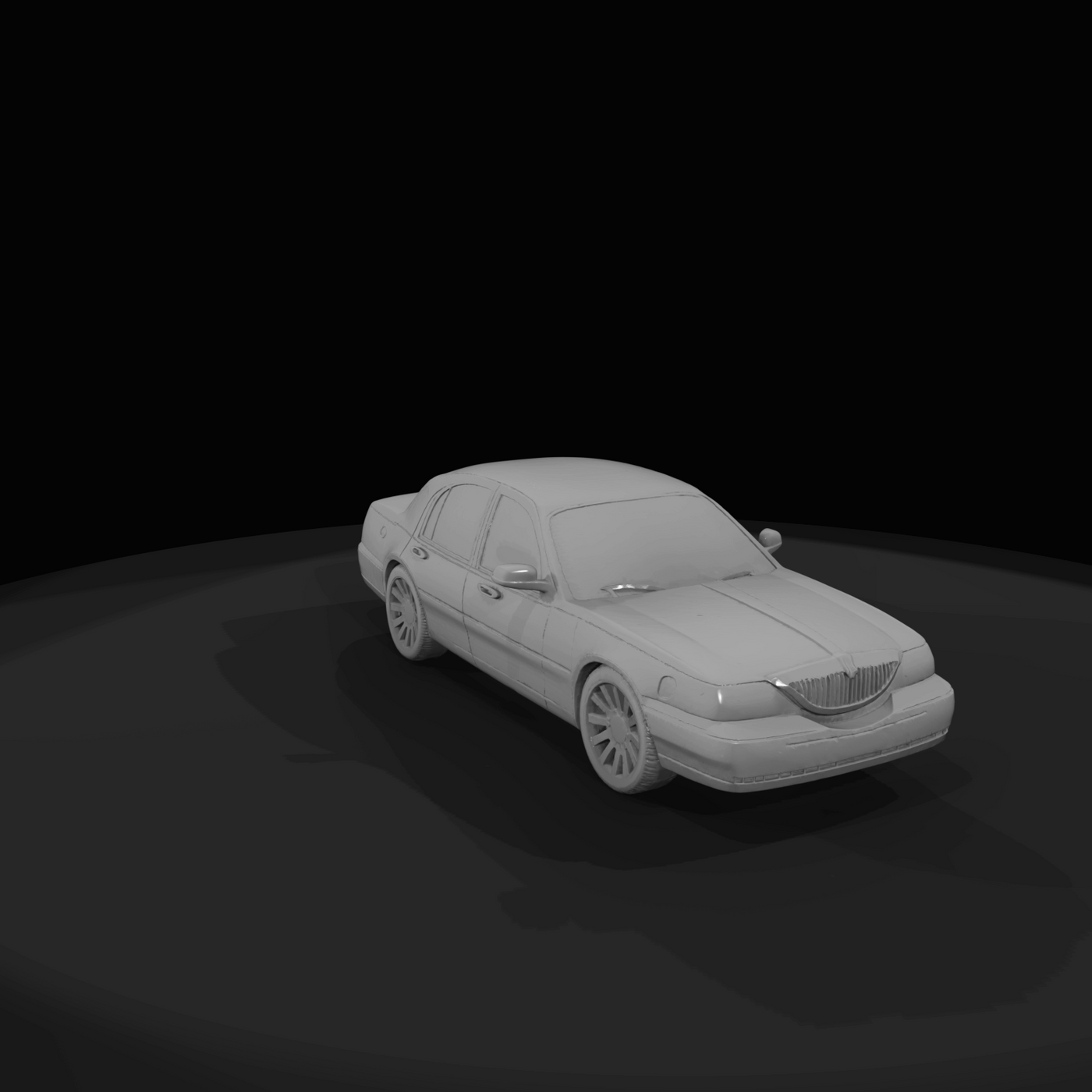 2003 Lincoln Town Car sedan (2000s) — American full-size luxury, late production era