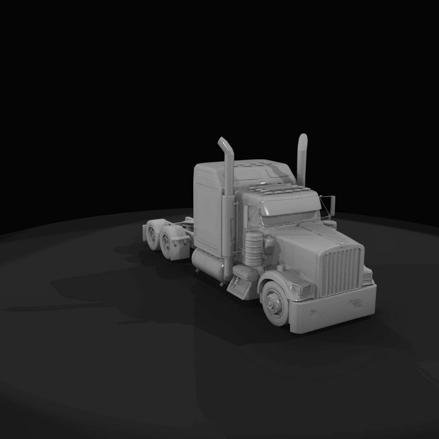 2004 Kenworth W900L Custom Deluxe (2000s)