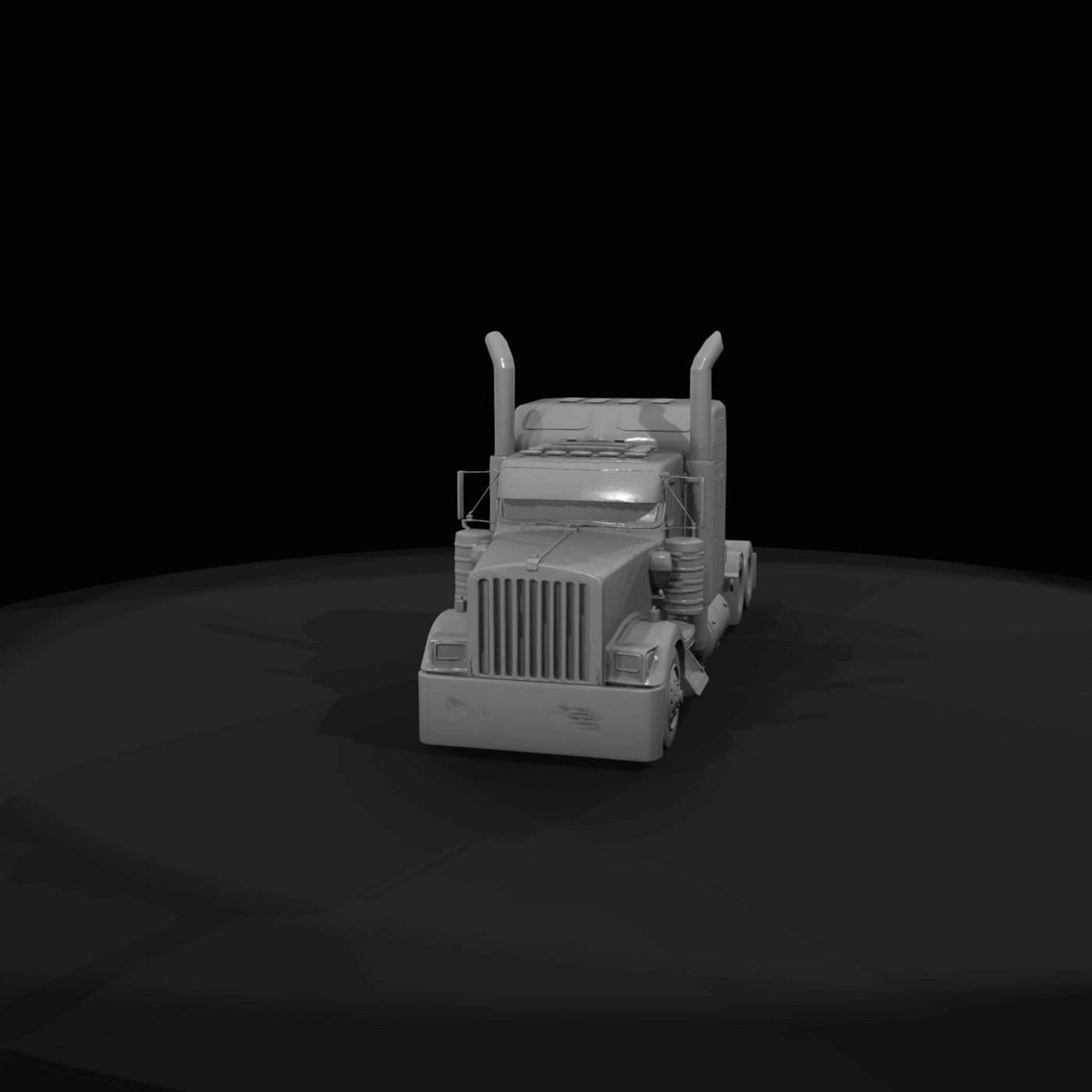 2004 Kenworth W900L Custom Deluxe (2000s)