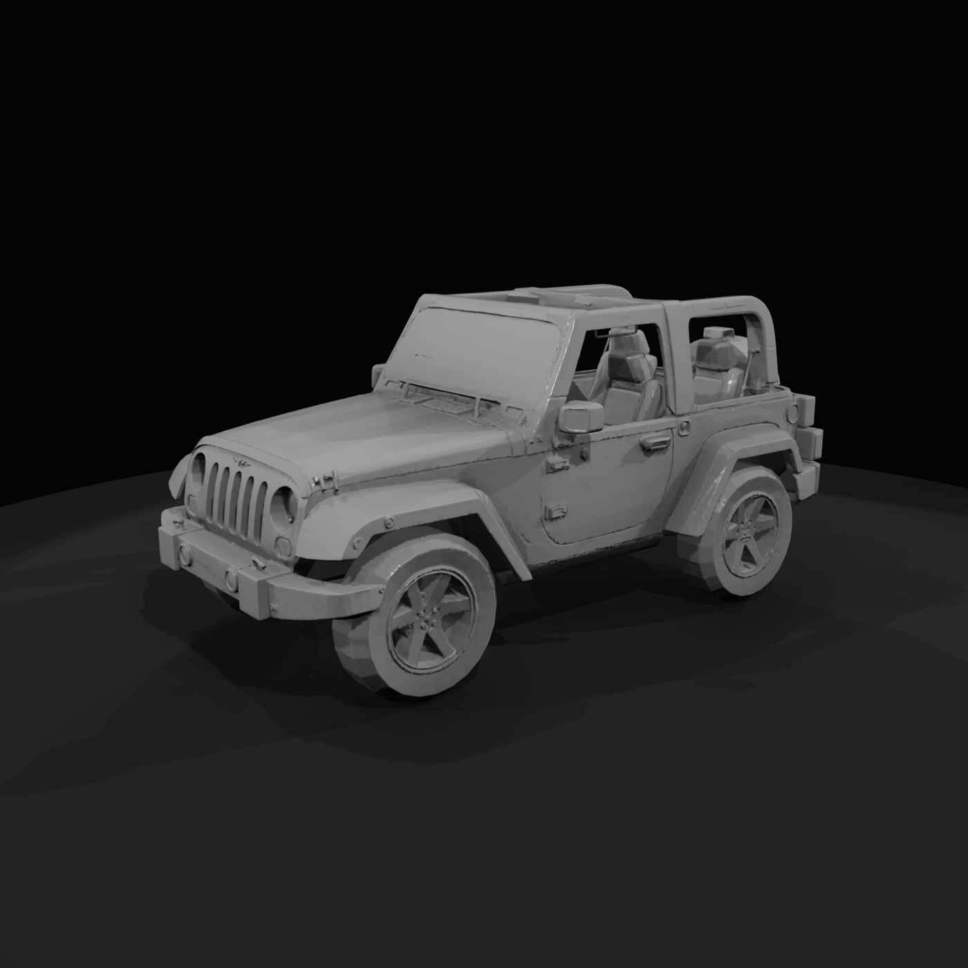 2007 Jeep Wrangler Rubicon, soft-top open (2000s) — third-generation JK, open-air trail configuration
