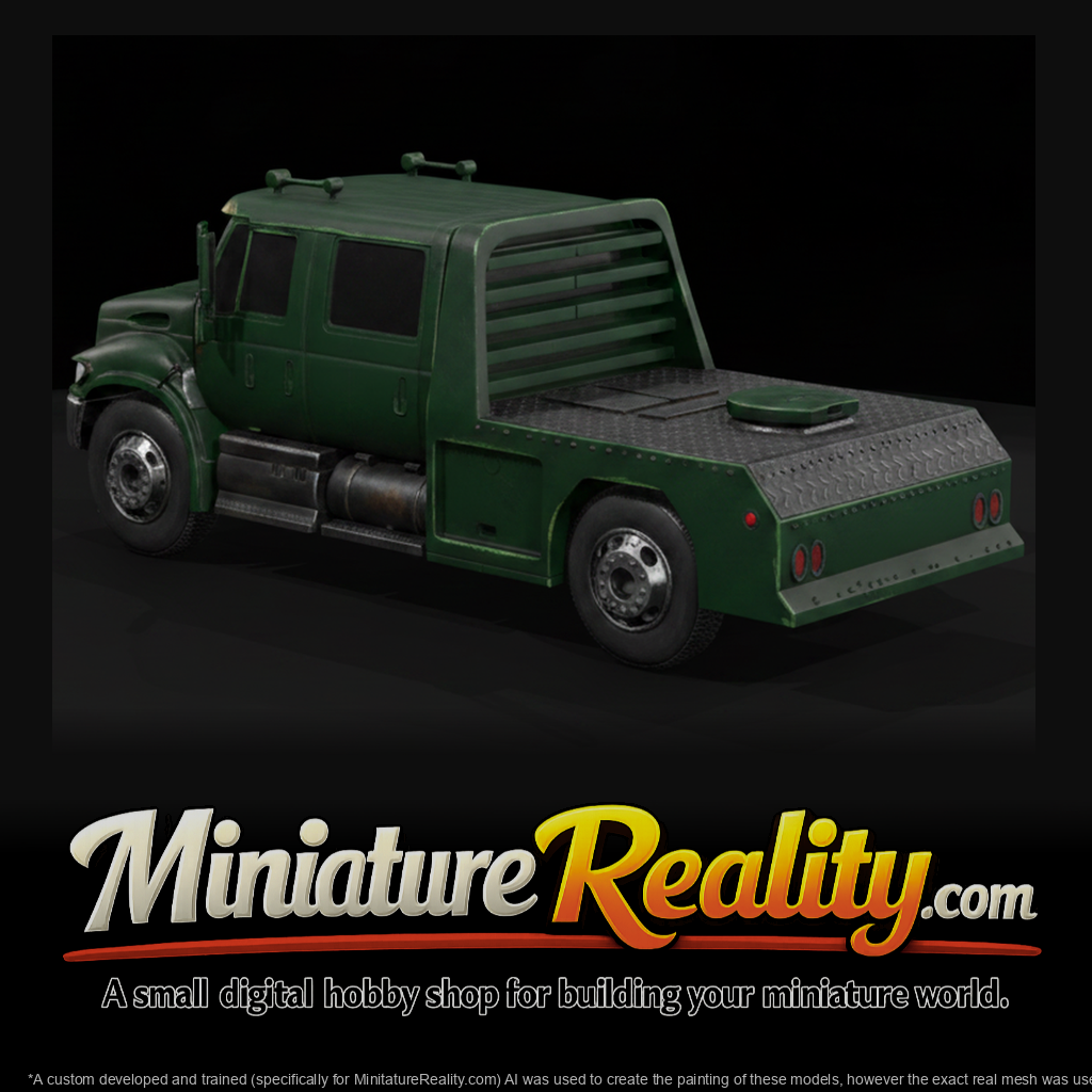 2008 International 4400LP Expeditor Truck miniature, three-quarter view