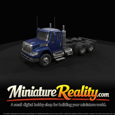 2008 International WorkStar chassis truck 3 axle