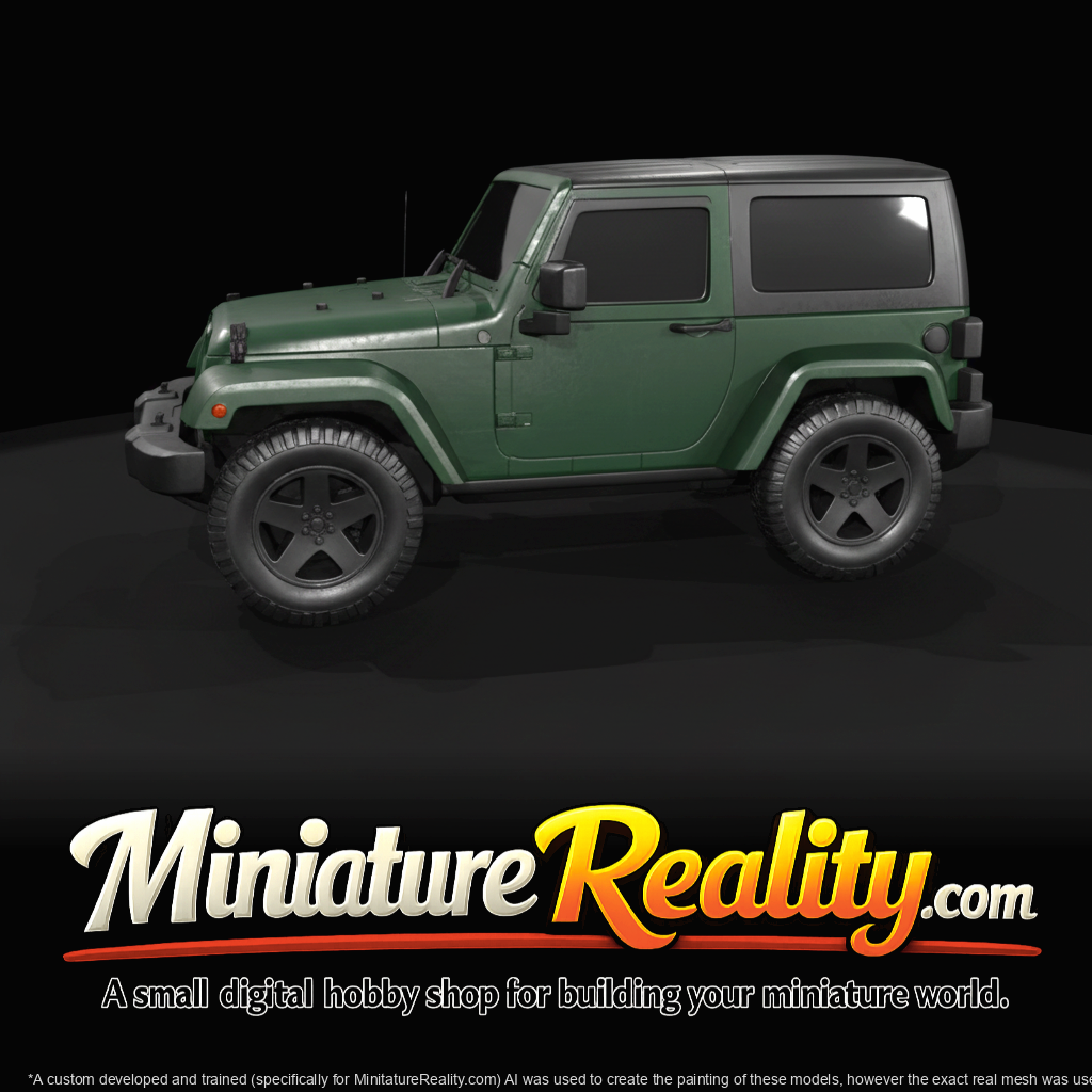 2008 Jeep Wrangler JK (2000s) — four-door Unlimited variant, American 4x4