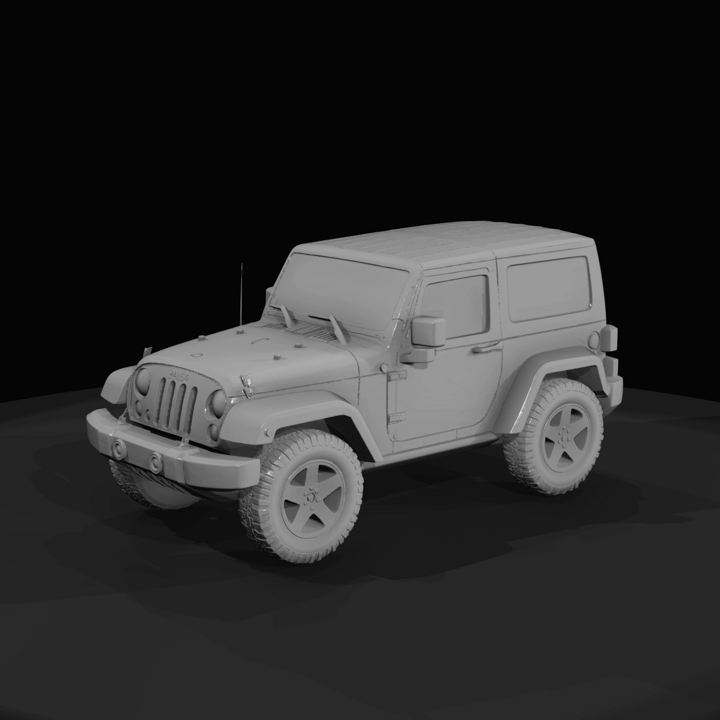 2008 Jeep Wrangler JK (2000s) — four-door Unlimited variant, American 4x4