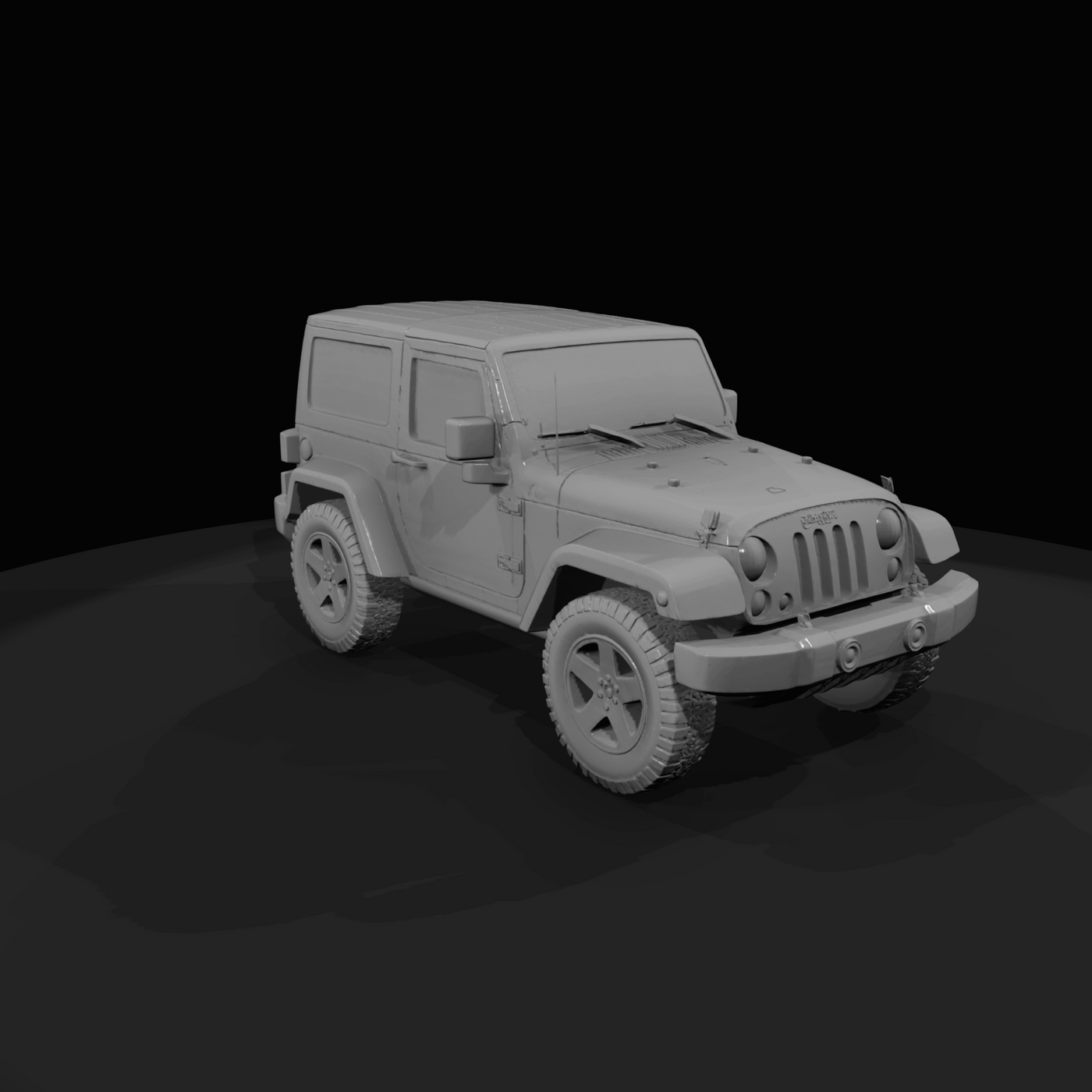 2008 Jeep Wrangler JK (2000s) — four-door Unlimited variant, American 4x4
