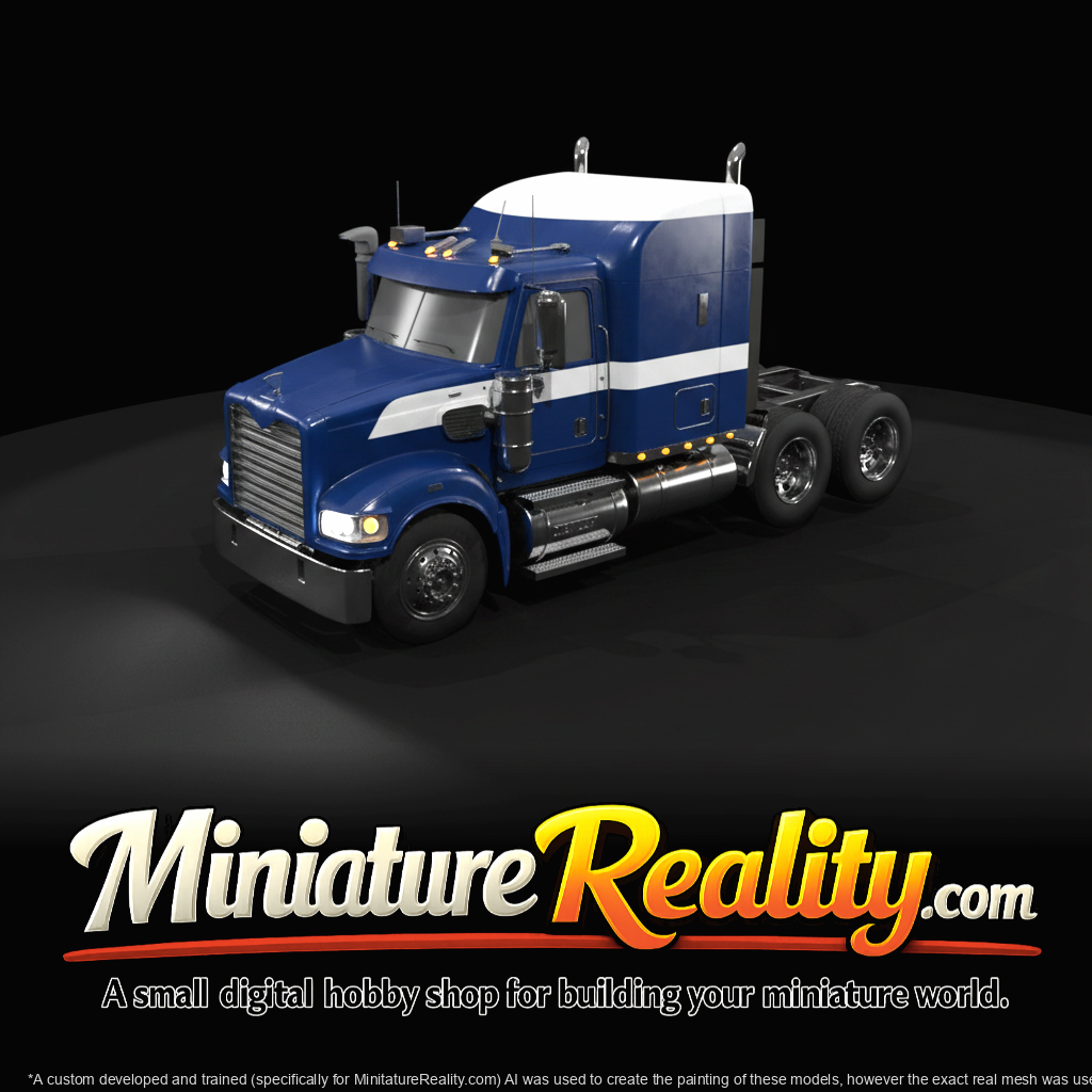 2008 Mack Trident axle-forward daycab chassis (2000s) — American heavy-duty vocational frame