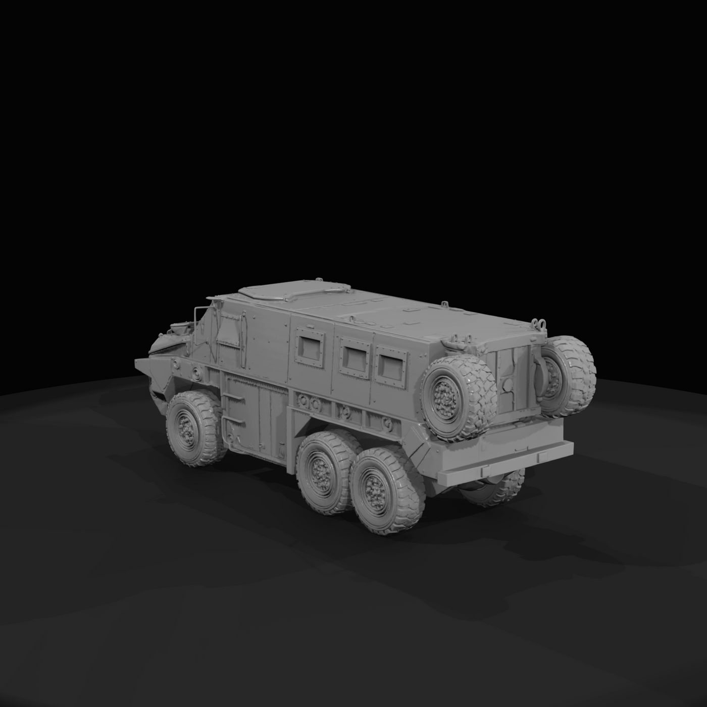 2008 Oshkosh Bushmaster 6x6 Assured Mobility Vehicle Robot Carrie (2000s)