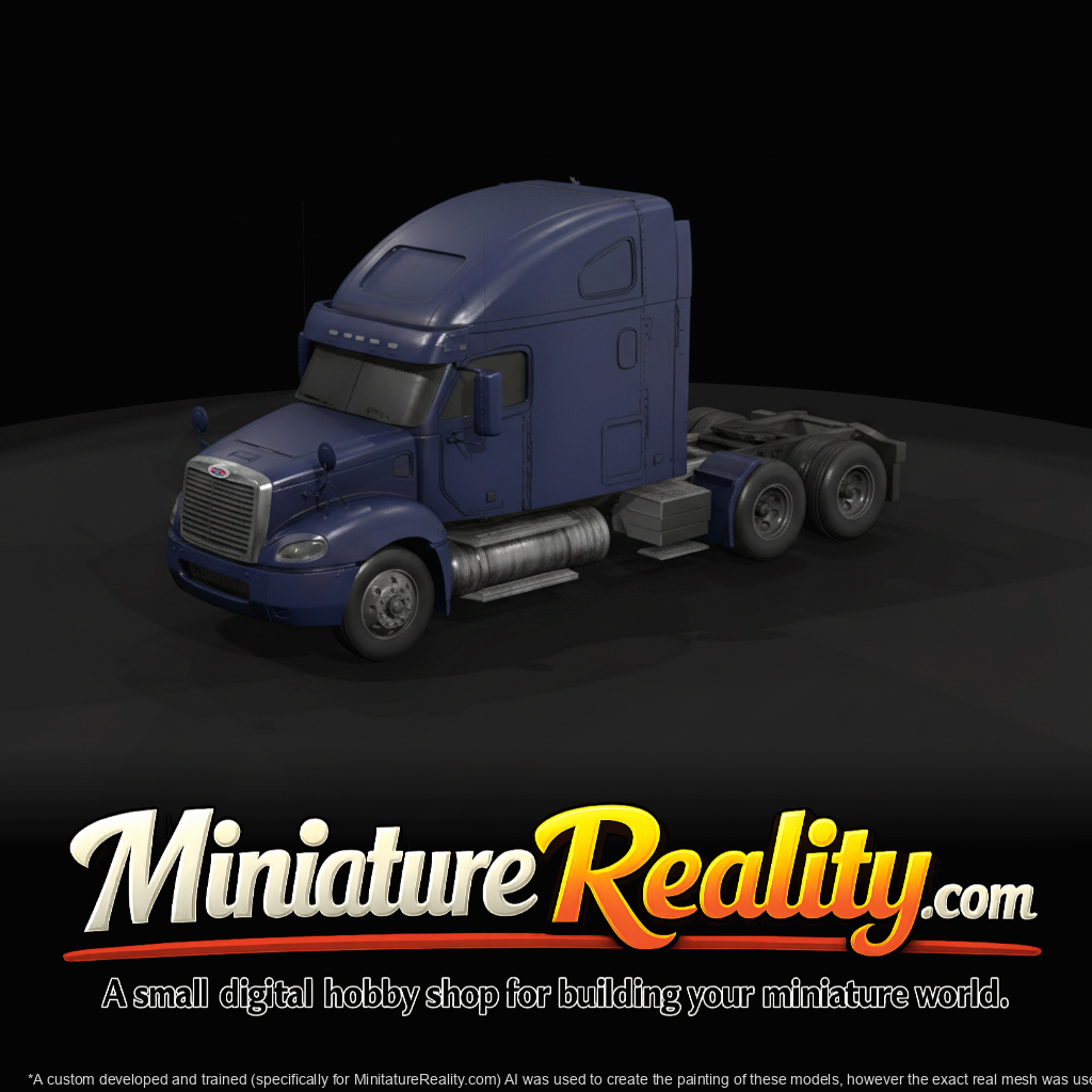 2009 Freightliner Columbia raised-roof sleepercab tractor (2000s) — American long-haul Class 8