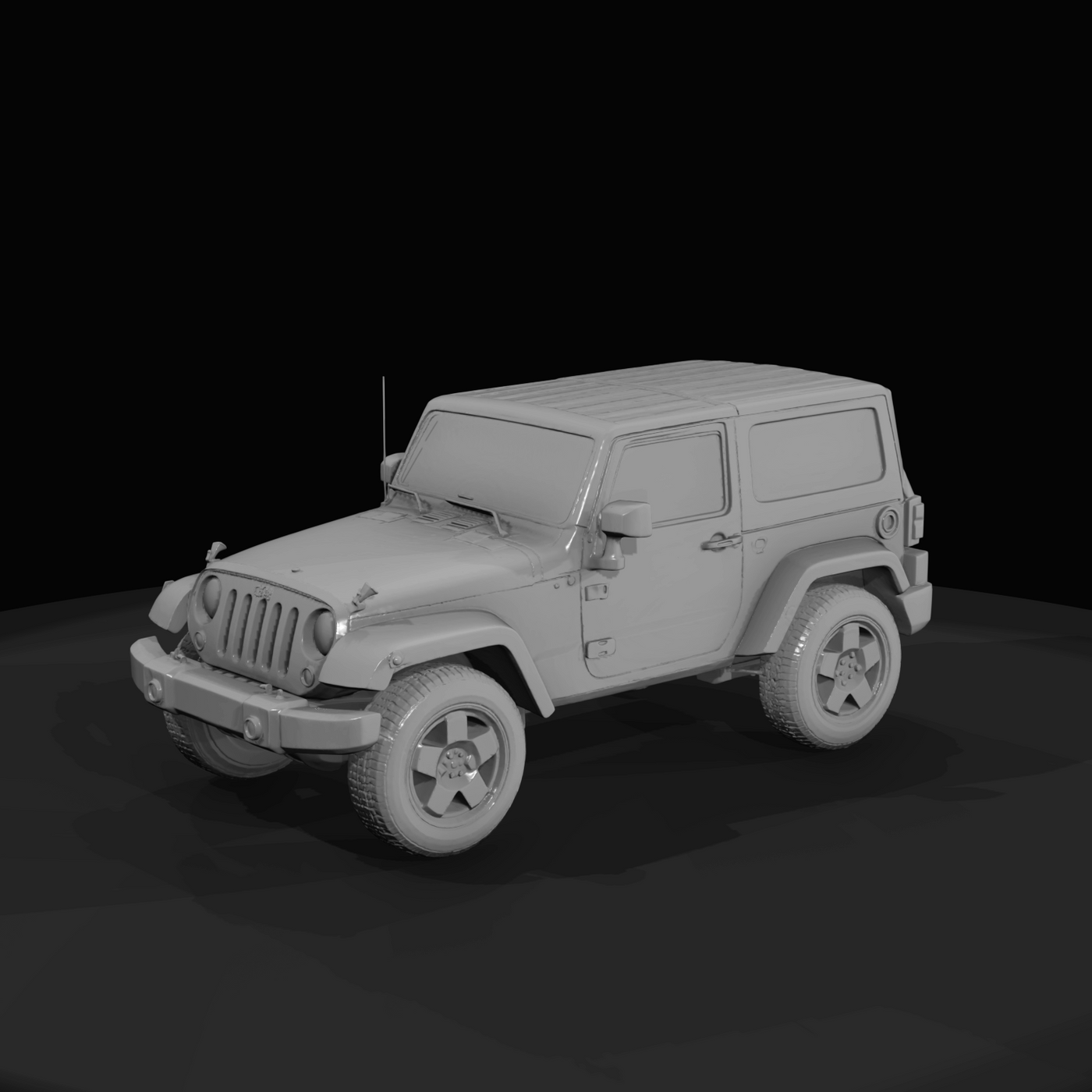 2010 Jeep Wrangler Rubicon hardtop (2010s) — JK platform, rock-crawl specification