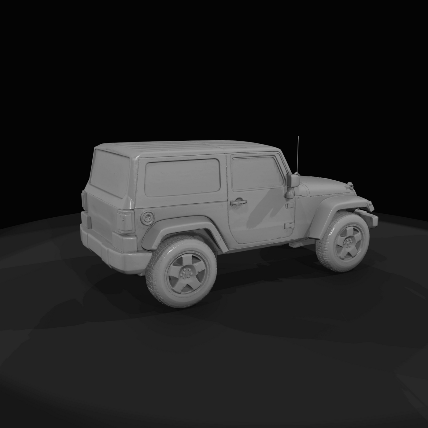 2010 Jeep Wrangler Rubicon hardtop (2010s) — JK platform, rock-crawl specification