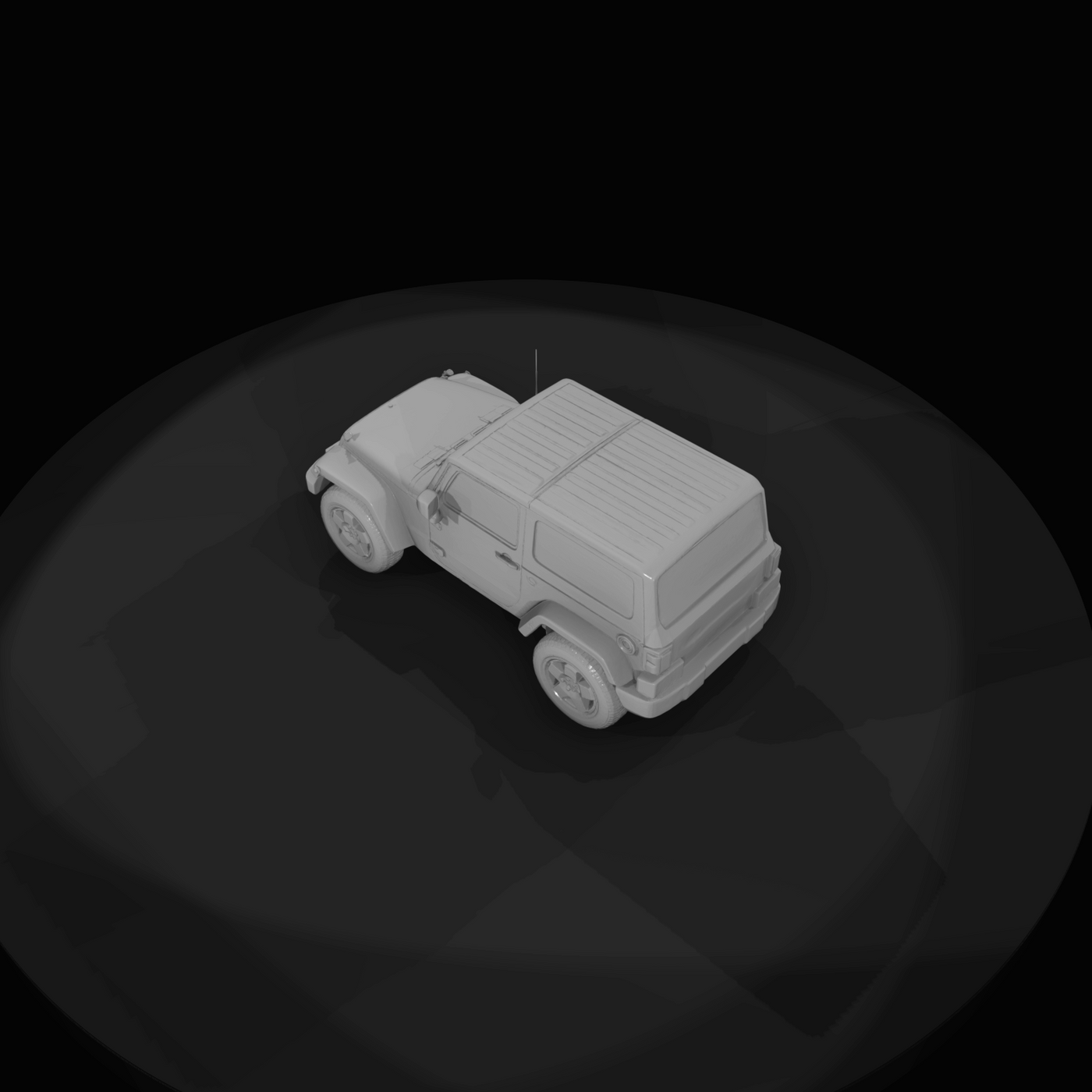 2010 Jeep Wrangler Rubicon hardtop (2010s) — JK platform, rock-crawl specification