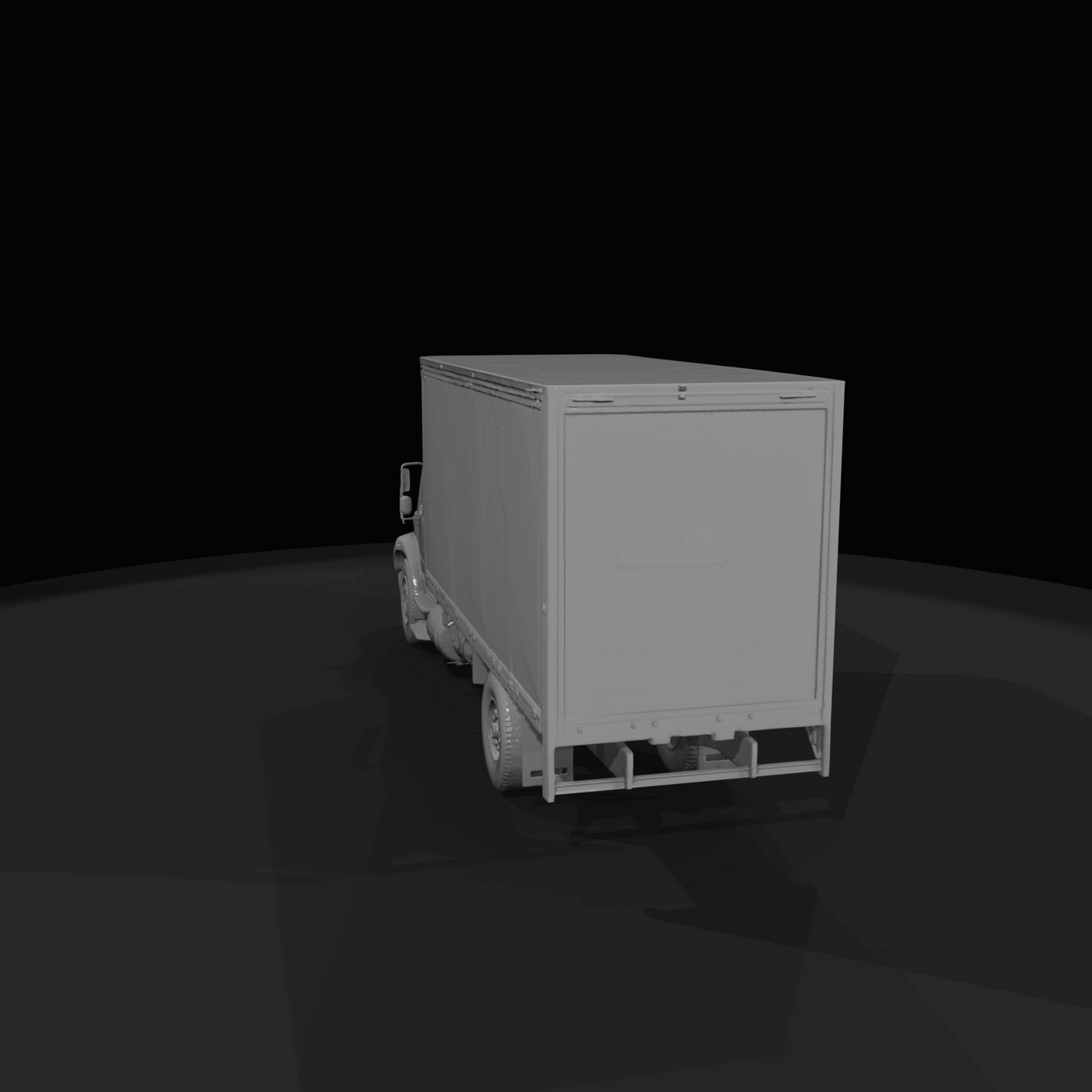 2012 Freightliner M2 106 medium-duty box truck (2010s) — American straight delivery truck