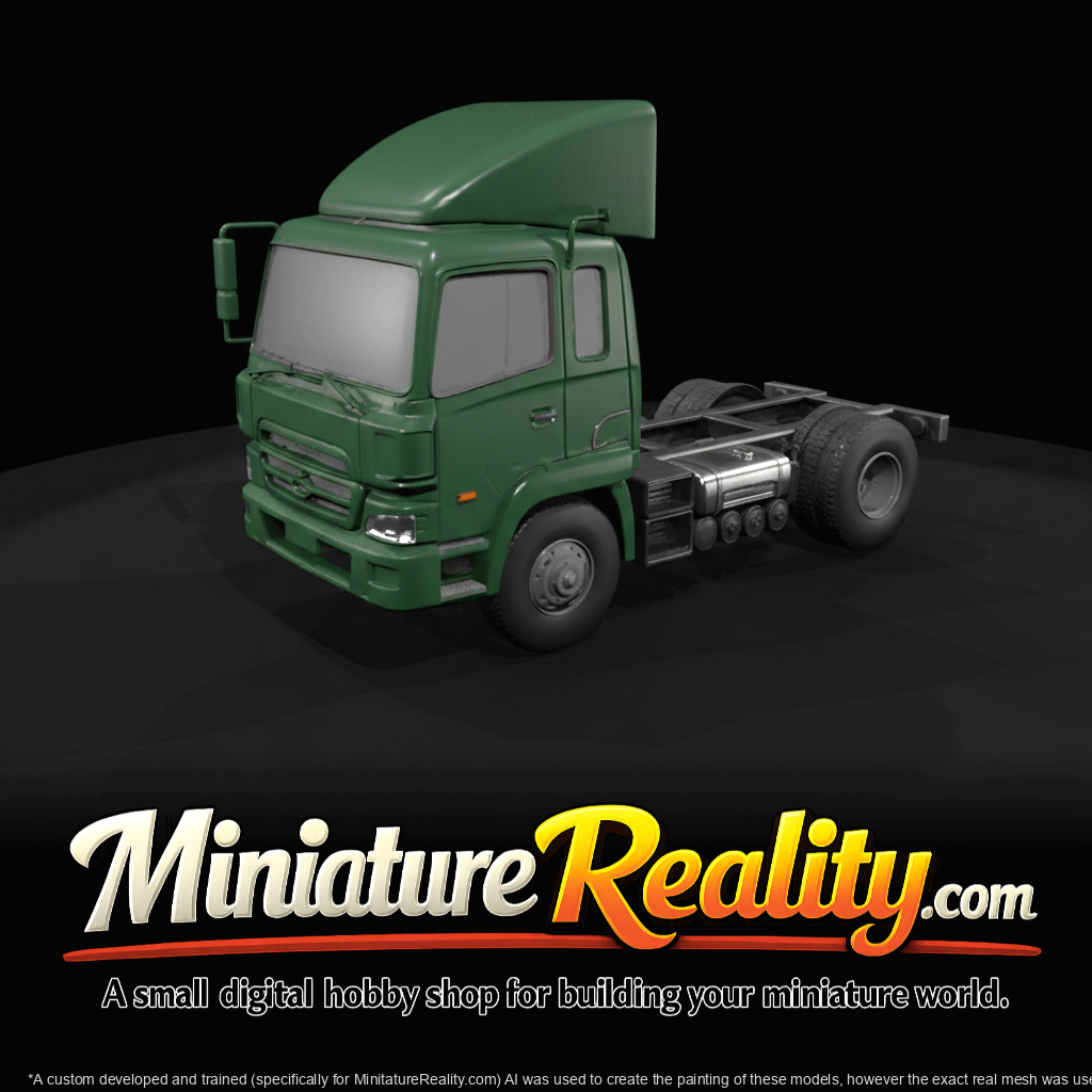 2012 Hyundai HD600L cab-over tractor truck (2010s) — Korean heavy-duty semi, daycab