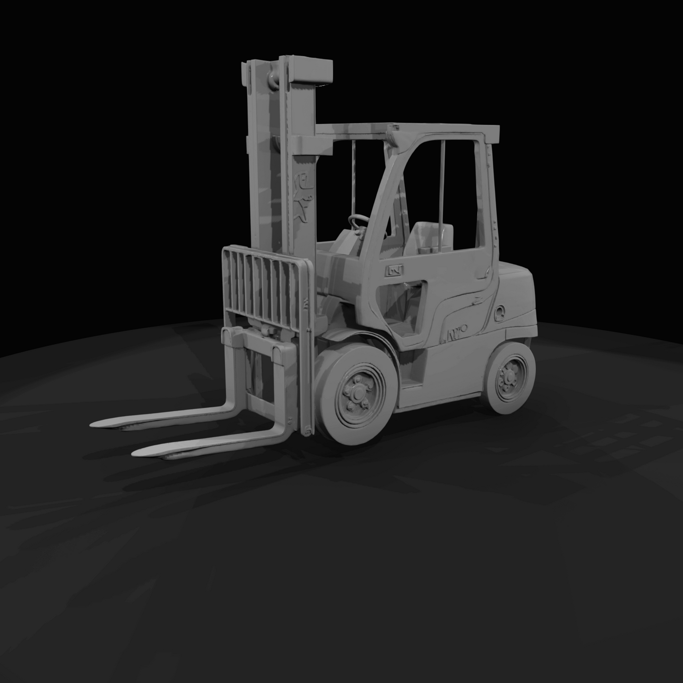 2014 Yale Gdp 35VX Forklift (2010s)