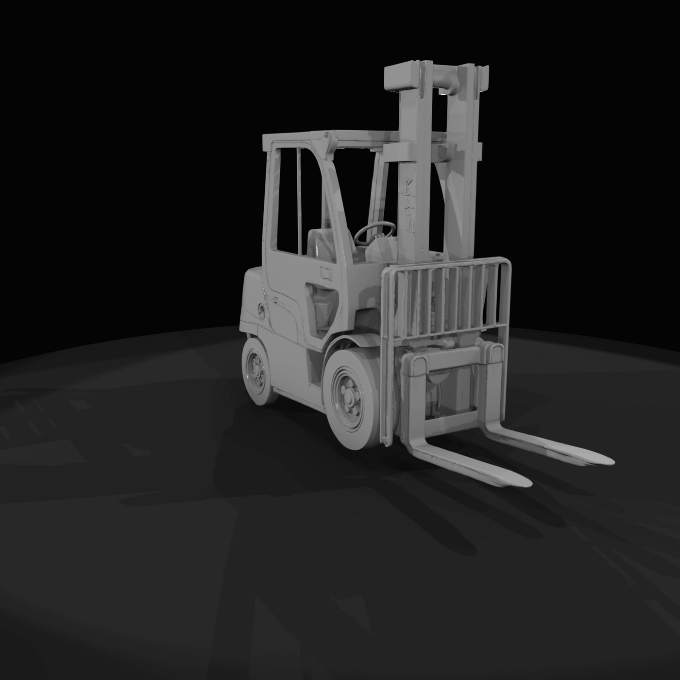 2014 Yale Gdp 35VX Forklift (2010s)