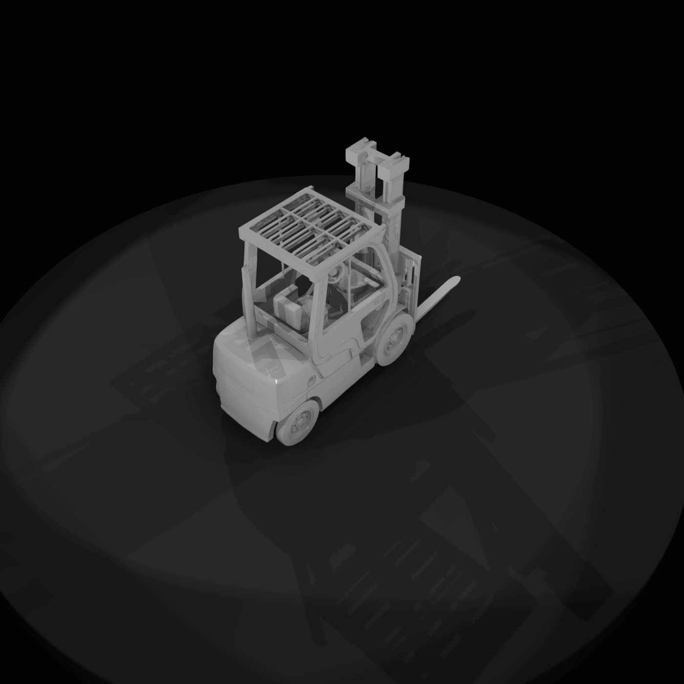 2014 Yale Gdp 35VX Forklift (2010s)