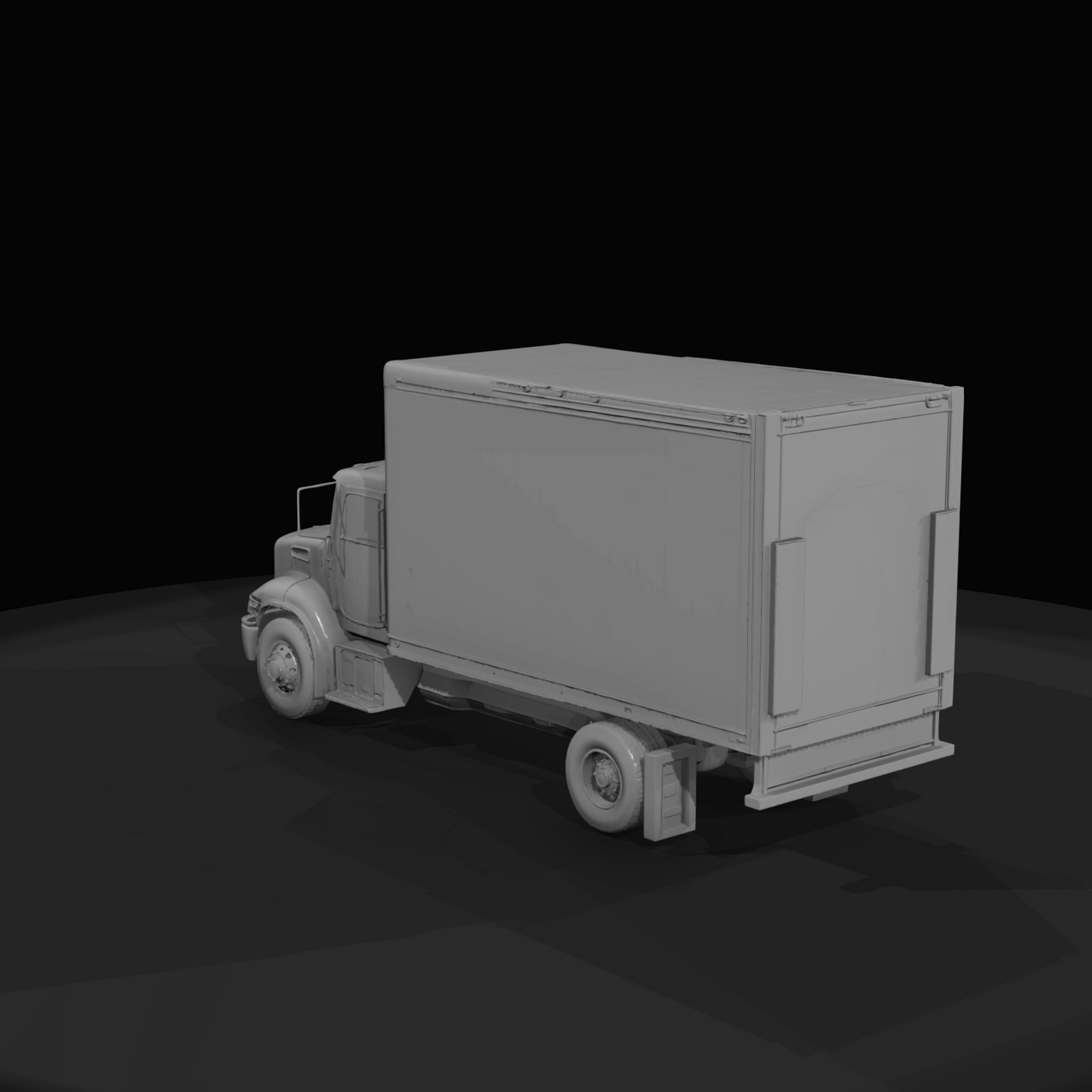 2015 Peterbilt 337 medium-duty box truck (2010s) — American straight delivery truck