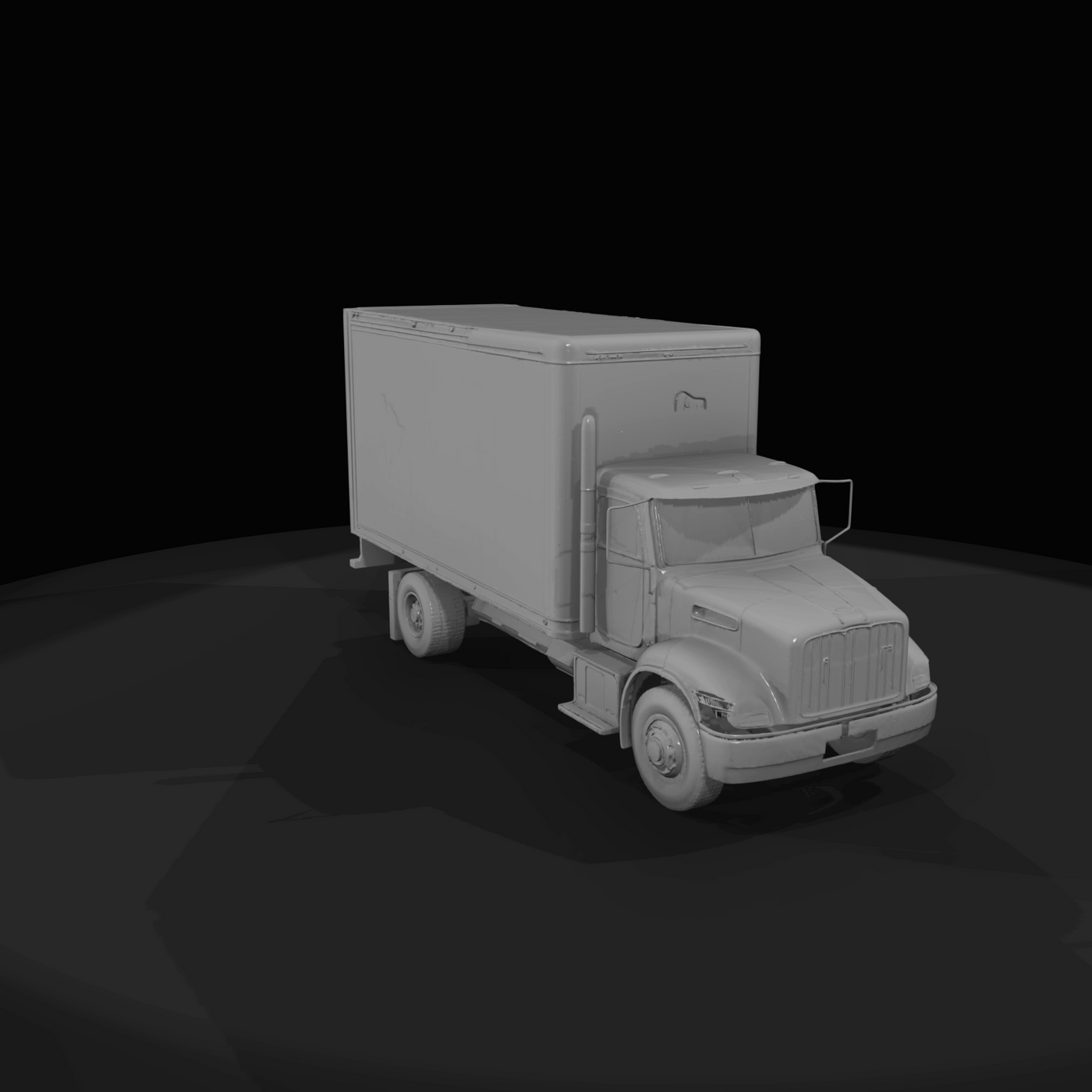 2015 Peterbilt 337 medium-duty box truck (2010s) — American straight delivery truck