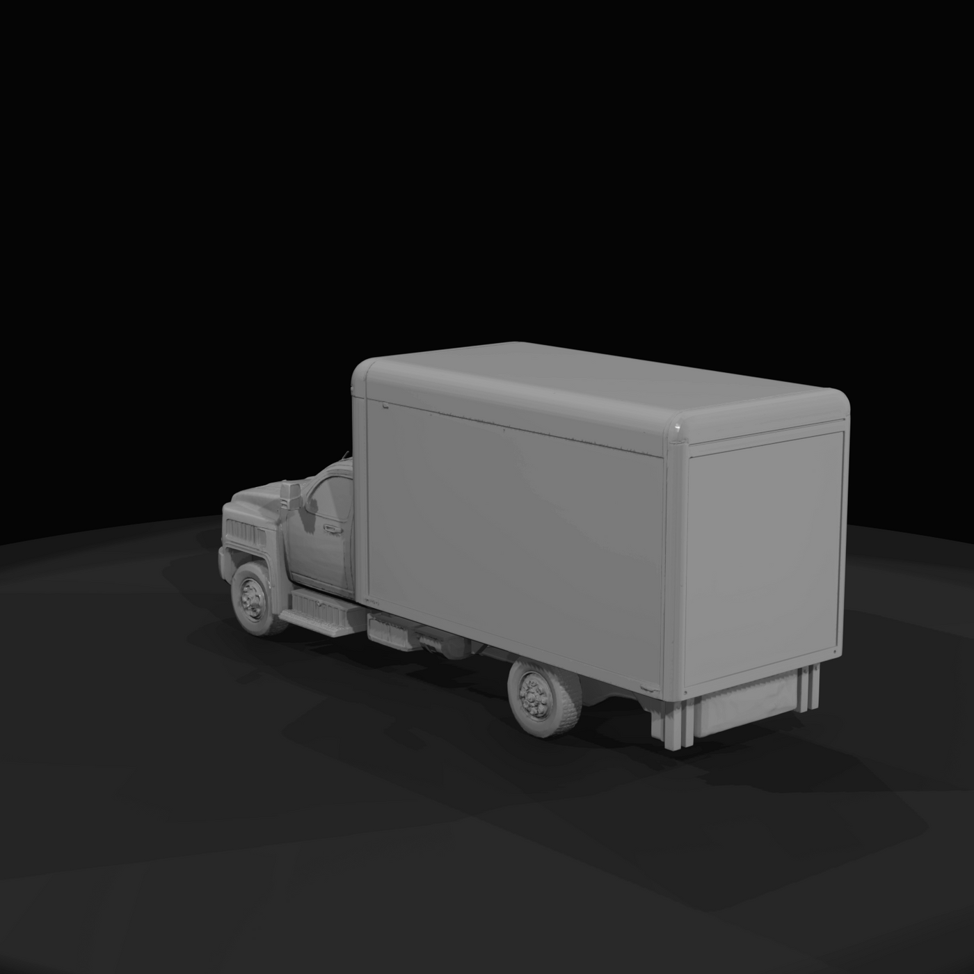 2020 International CV medium-duty box truck (2020s) — American cab-over delivery