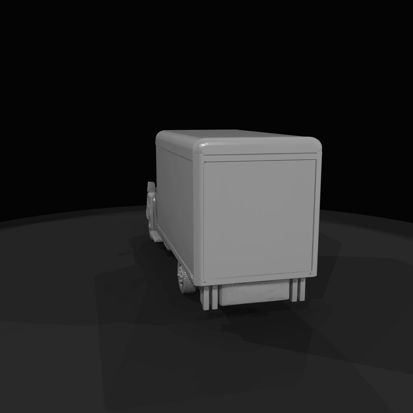 2020 International CV medium-duty box truck (2020s) — American cab-over delivery