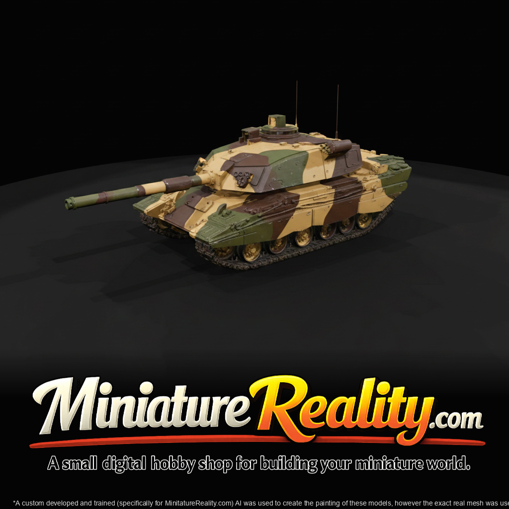 2022 Challenger 2 main battle tank (2020s) — British–NATO heavy armor, modern combat livery