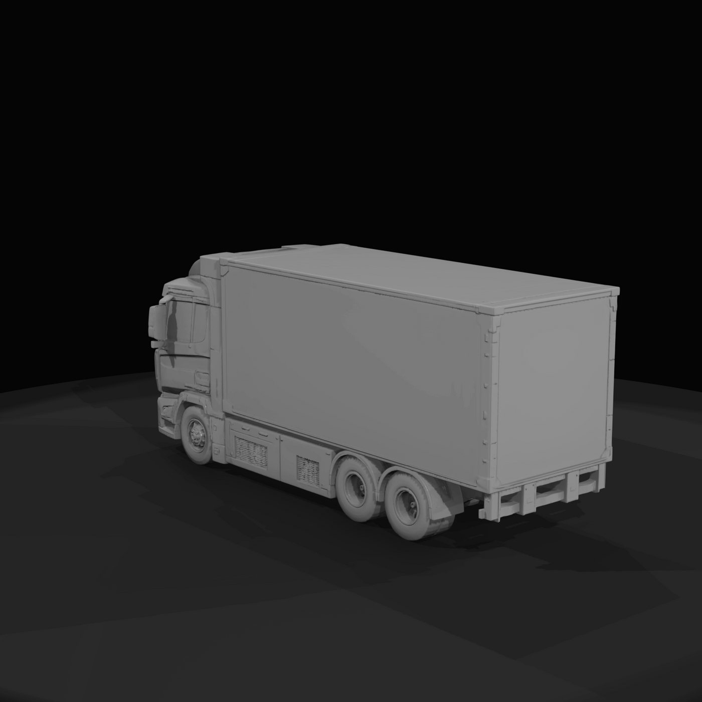 2022 Hyundai Xcient FCEV fuel-cell box truck (2020s) — hydrogen-powered Korean heavy commercial
