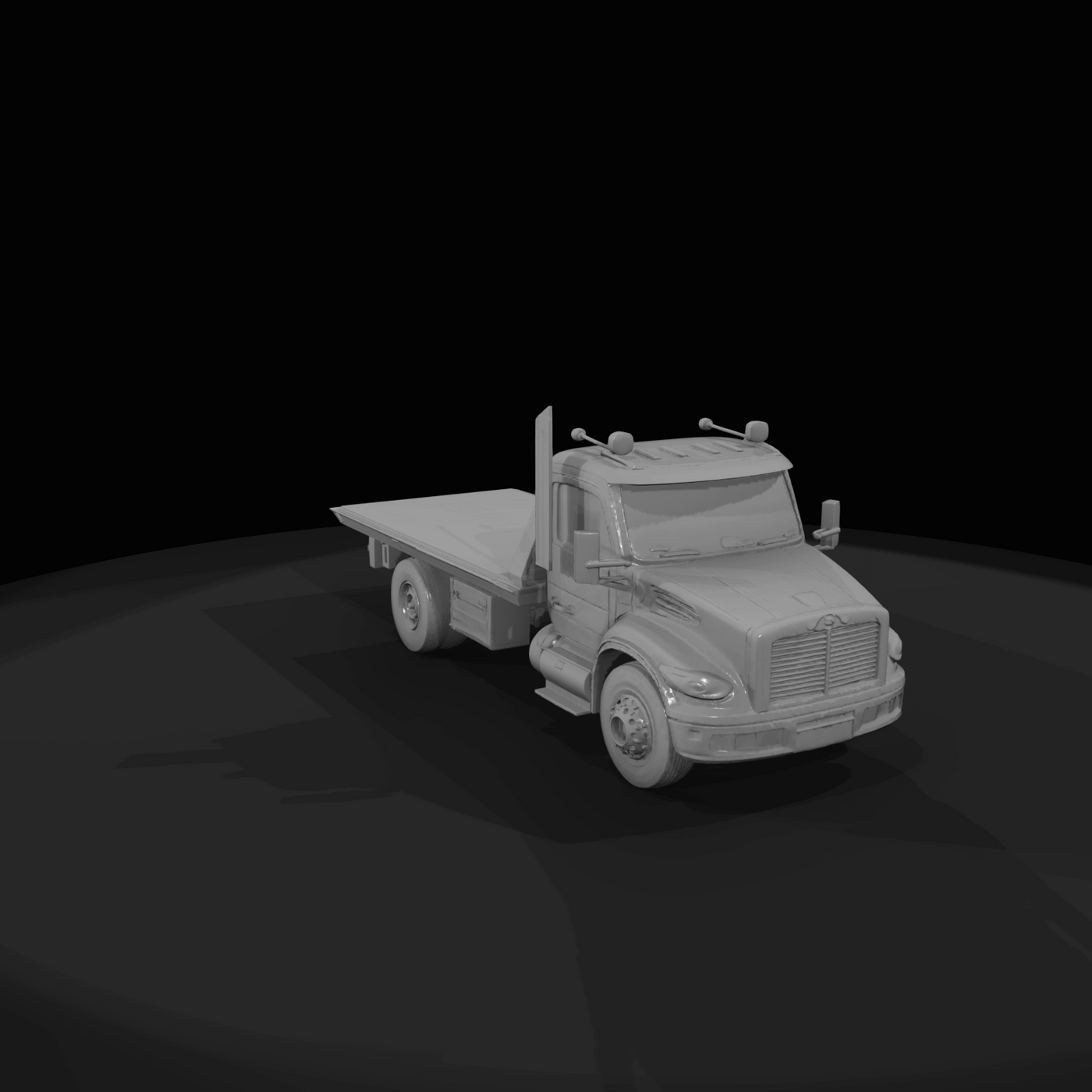 2022 Peterbilt 537 tow–recovery truck (2020s) — American heavy-duty wrecker, modern