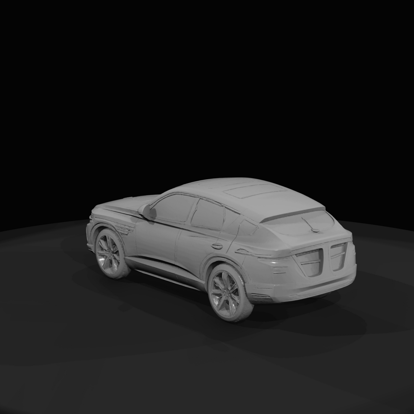 2024 Genesis GV80 Coupe luxury SUV (2020s) — Korean premium fastback crossover