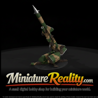 Antiaircraft Missile Model, three-quarter view — thumbnail 1
