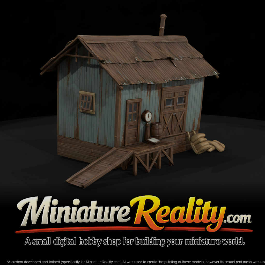 Model General Store, three-quarter view