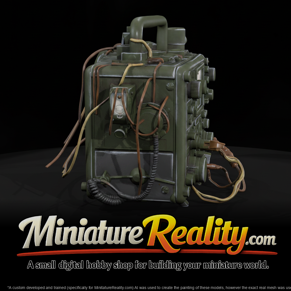 Rugged Portable Field Equipment miniature, three-quarter view
