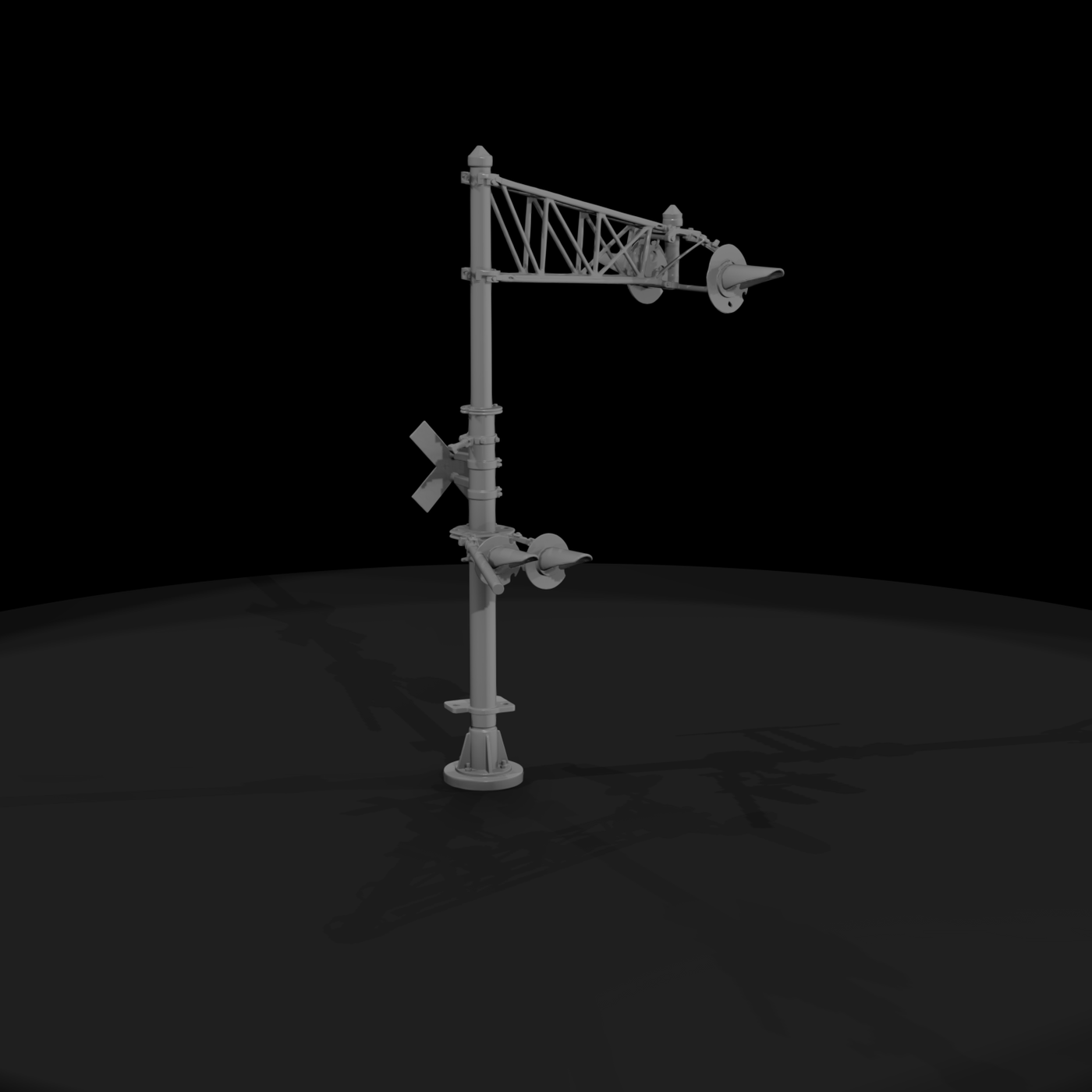 Railroad Signal Mast