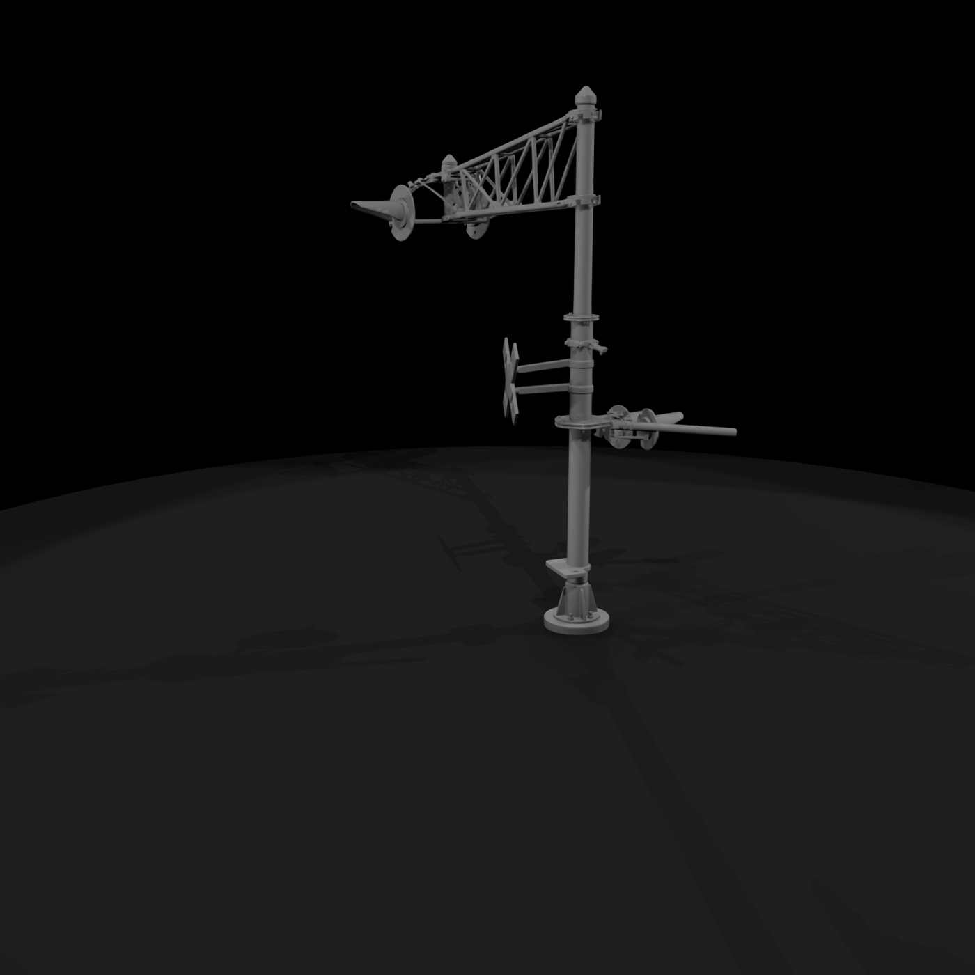 Railroad Signal Mast