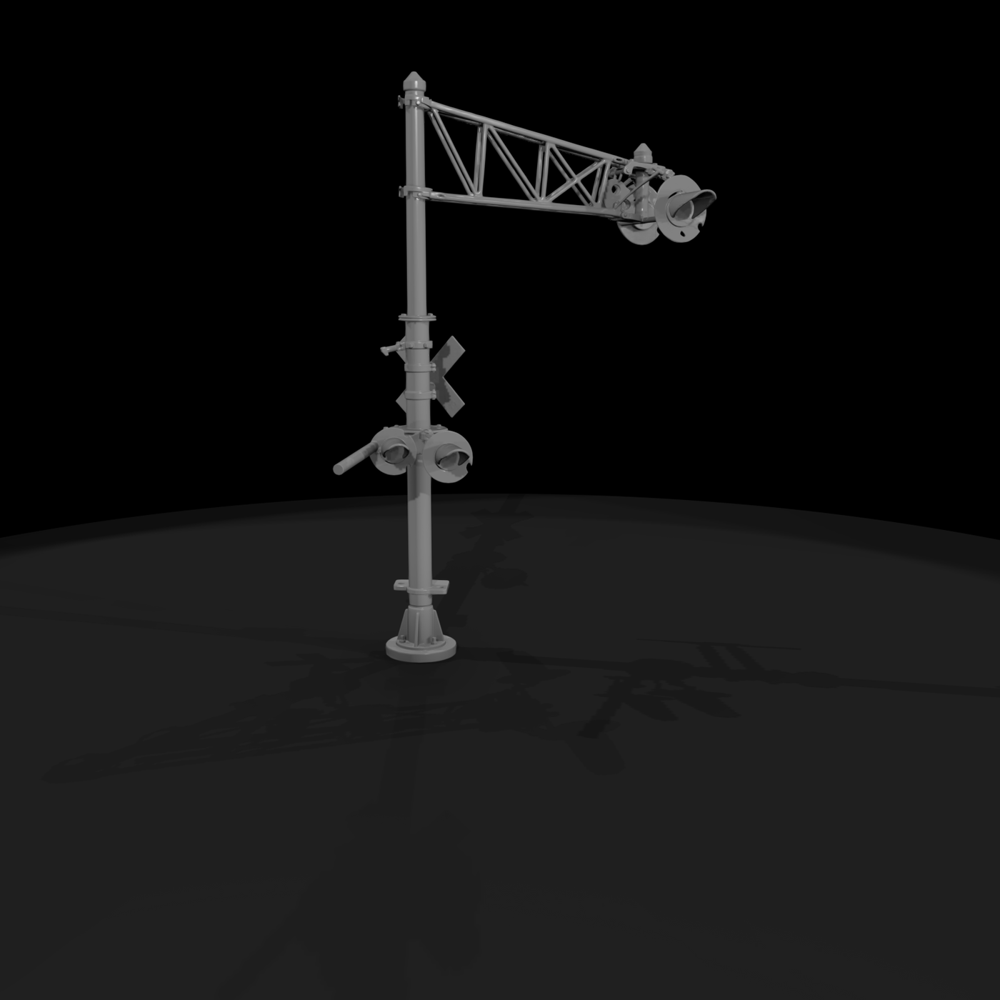 Railroad Signal Mast