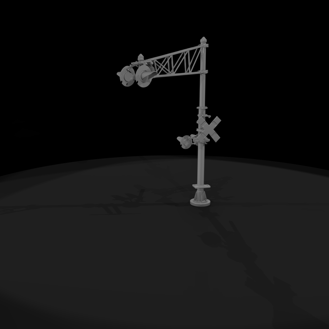 Railroad Signal Mast