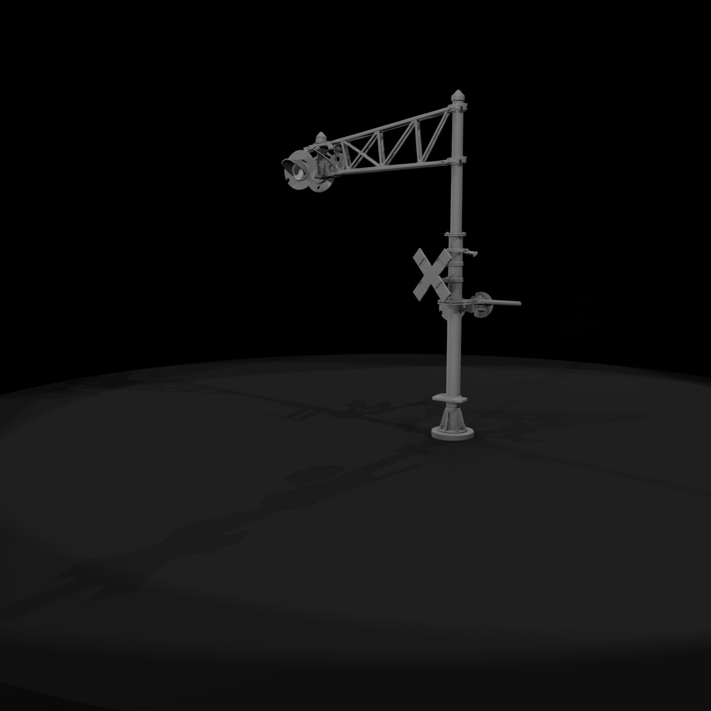 Railroad Signal Mast