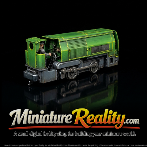 Narrow-Gauge Industrial Locomotive