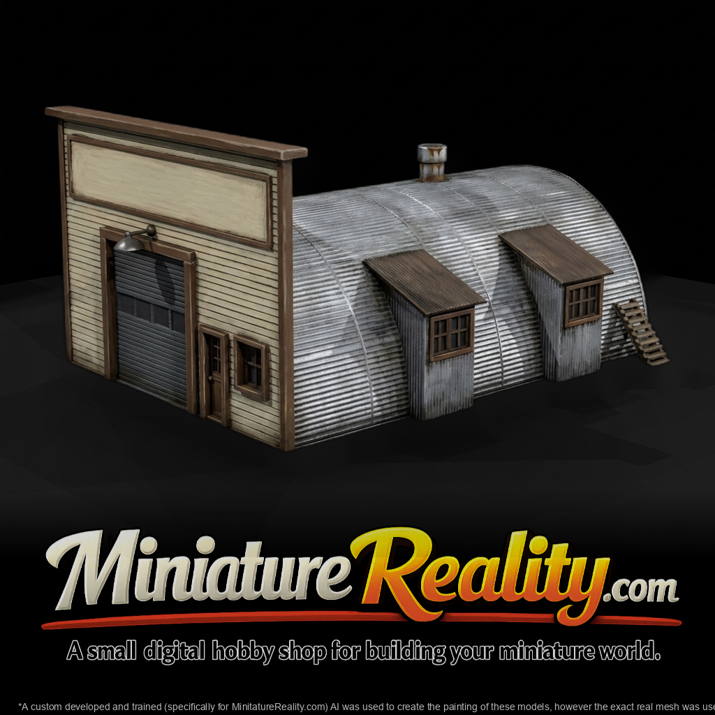 Quonset Hut with Garage