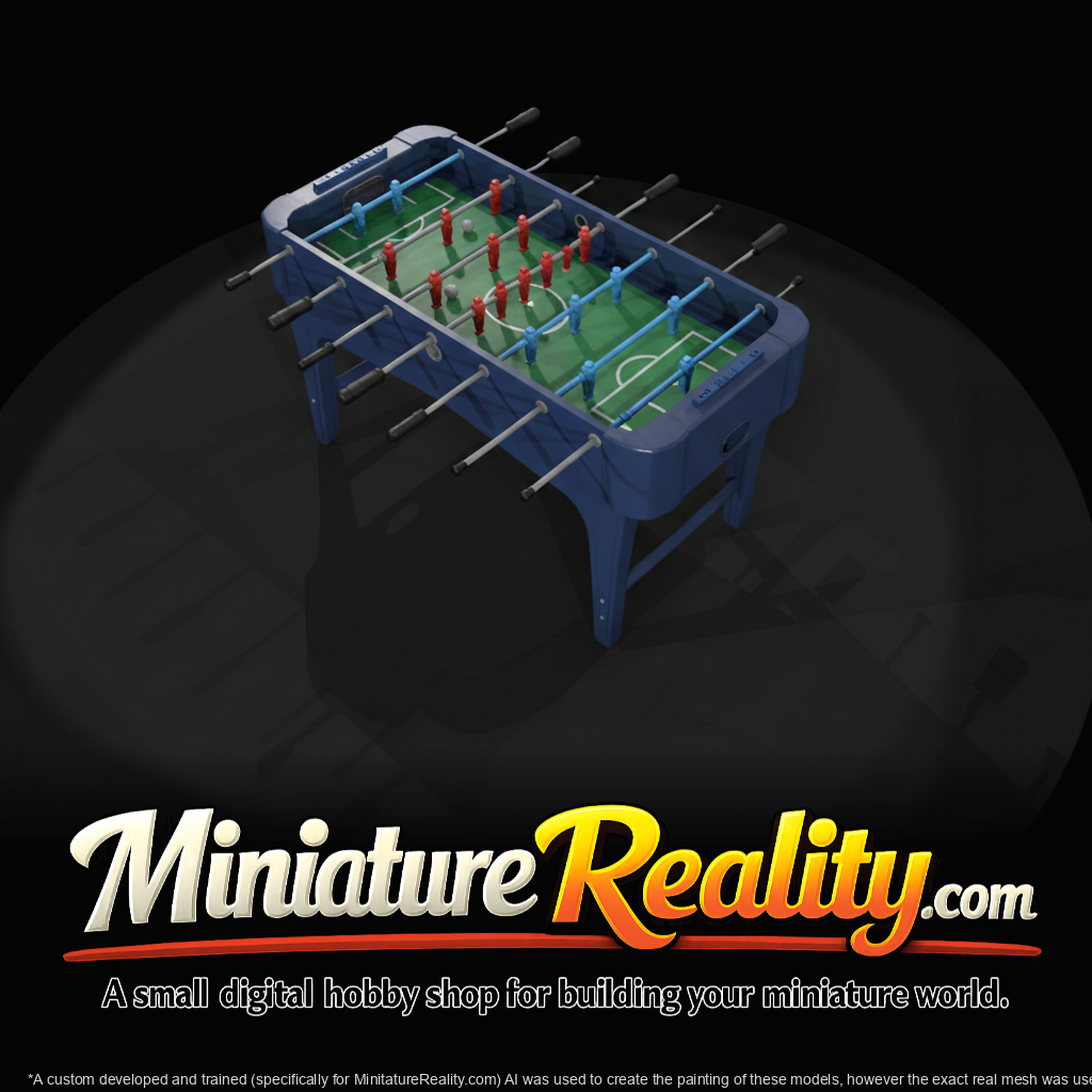 miniature foosball table