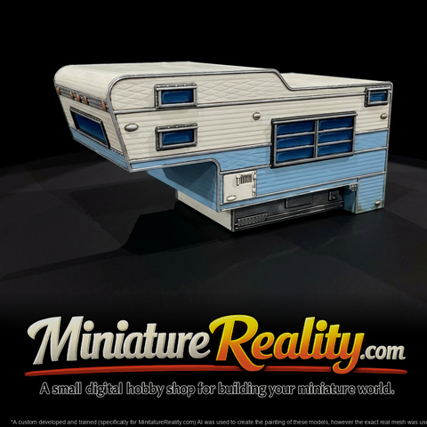 1975 Chevrolet C30 Over-Cab Camper Shell