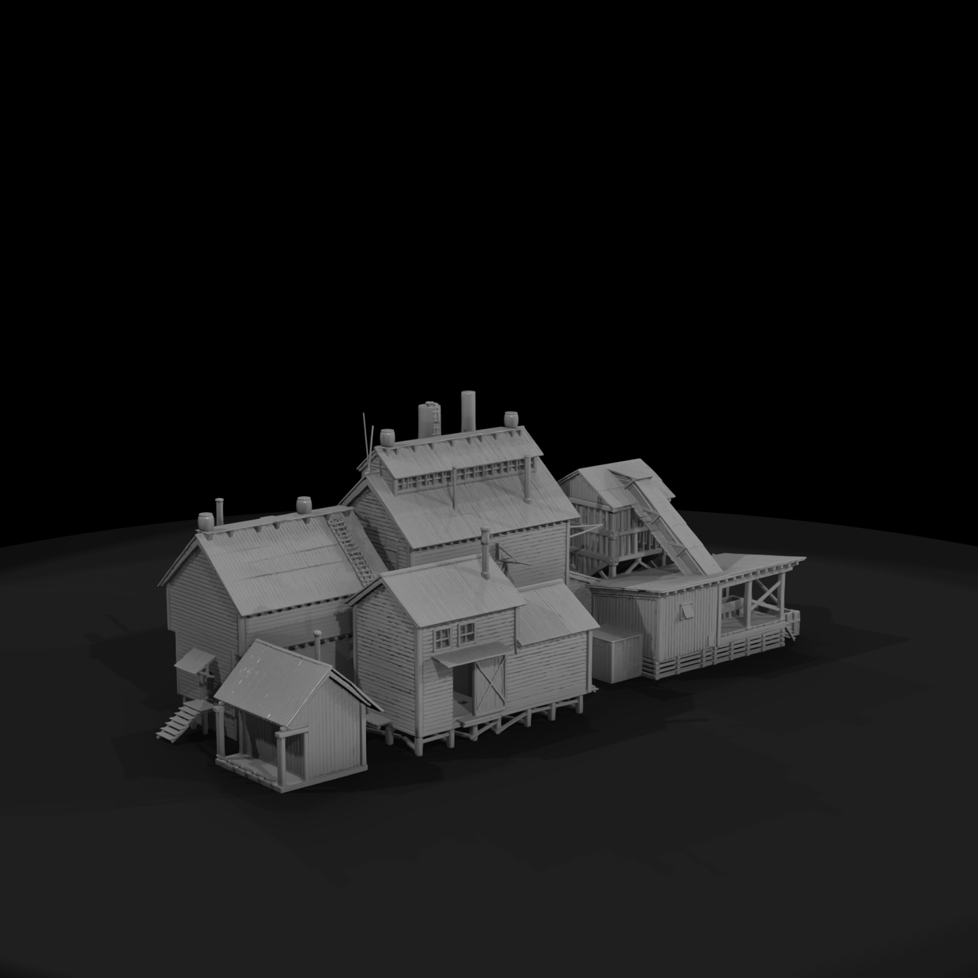 Pier Warehouse & Hopper