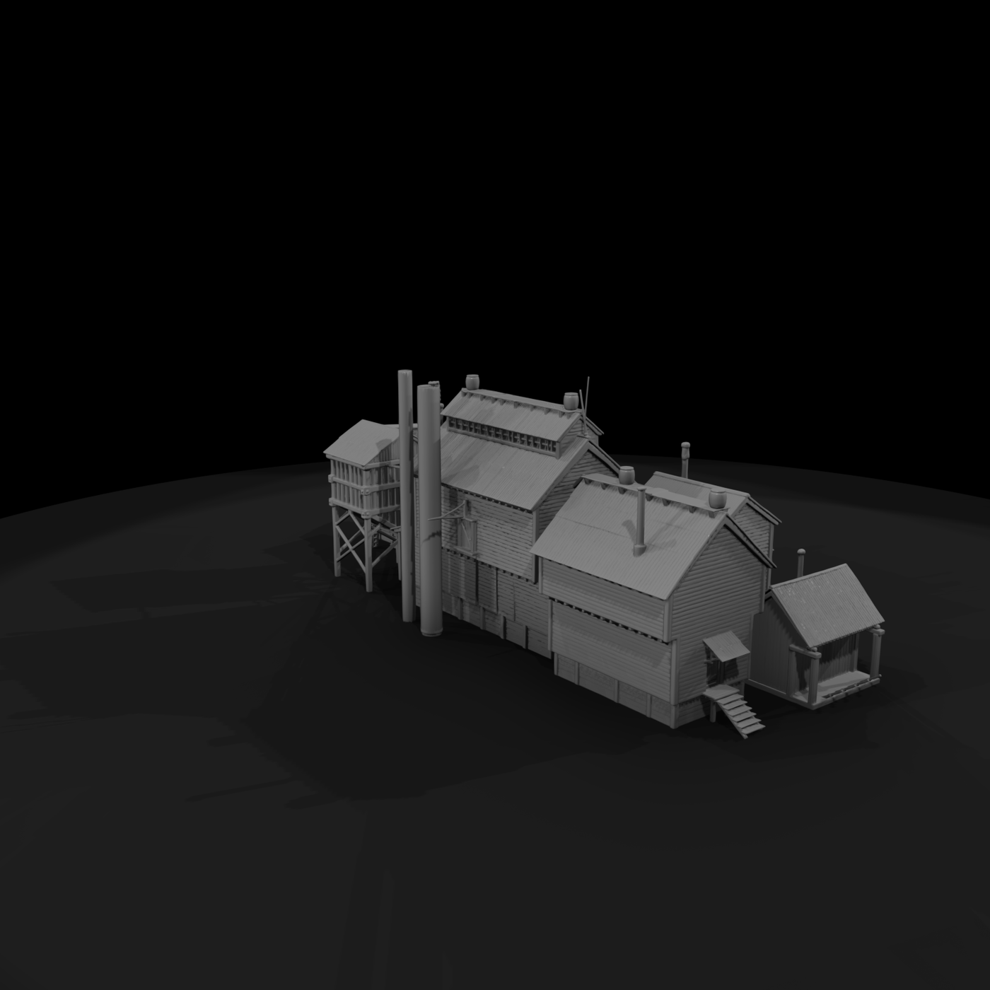 Pier Warehouse & Hopper