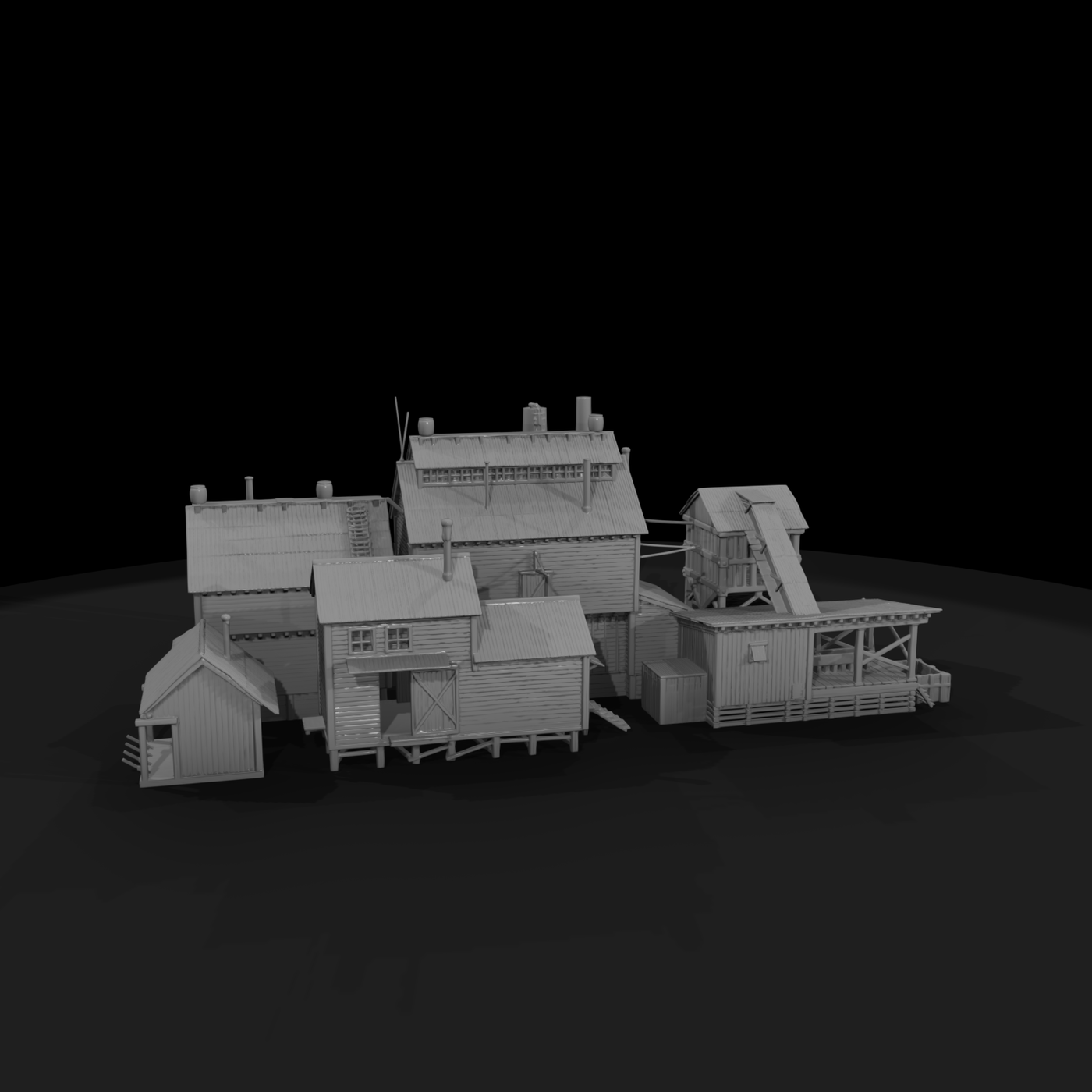 Pier Warehouse & Hopper