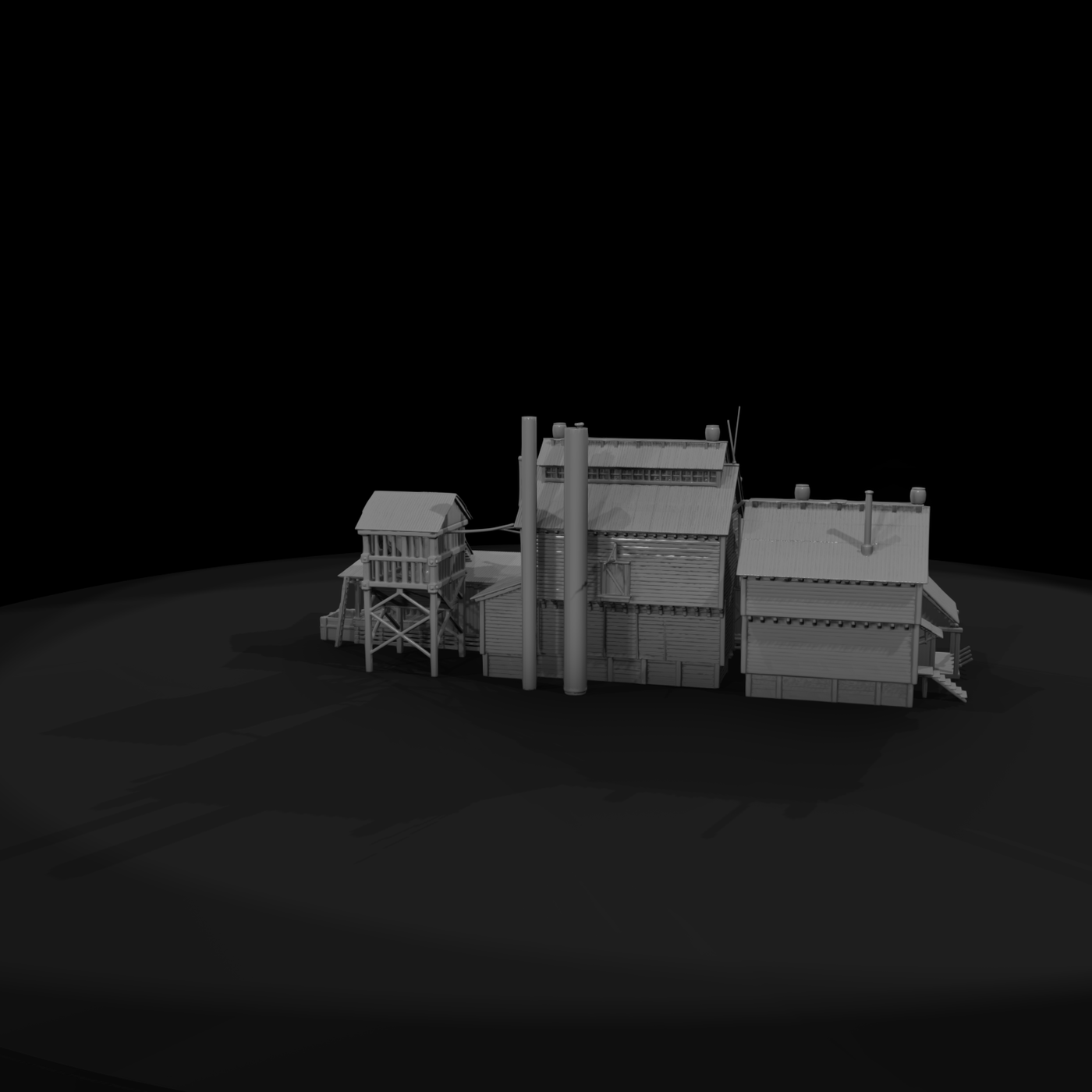 Pier Warehouse & Hopper