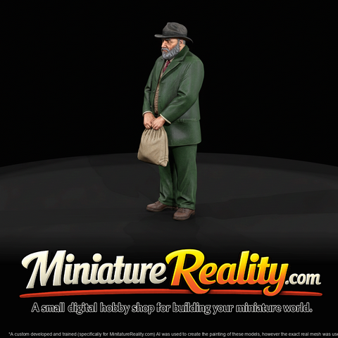 Old man with Sack