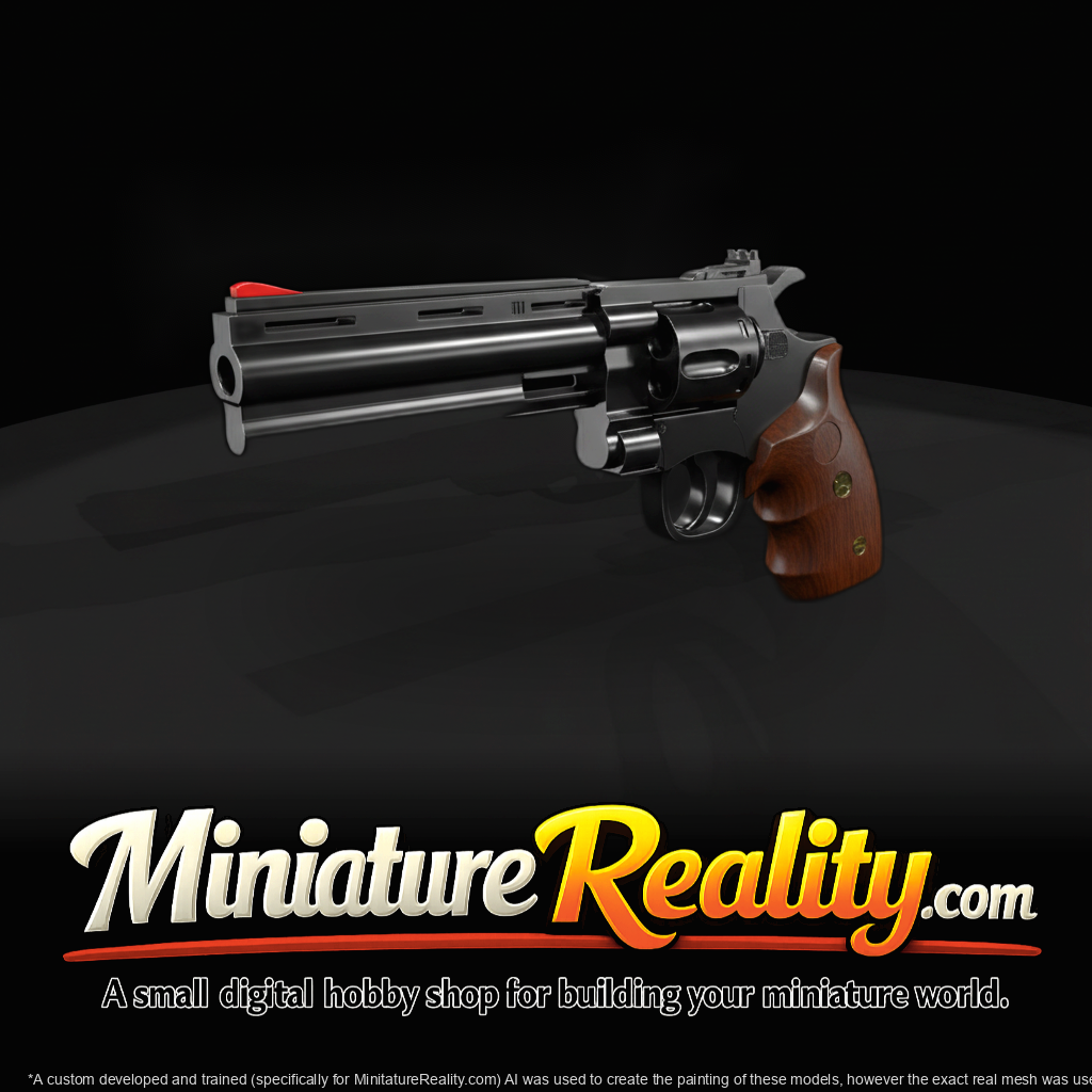 357 Magnum Revolver (Miniature)