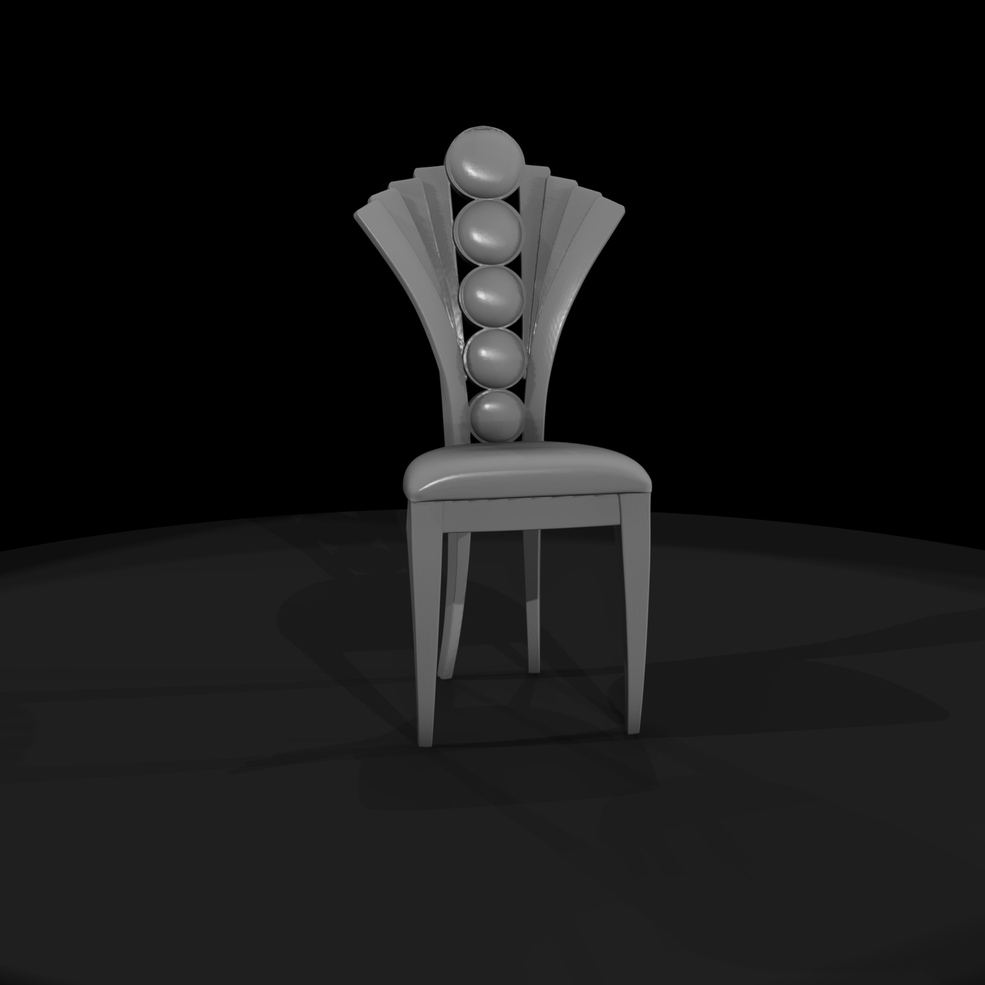 Upholstered Wooden Dining Chair