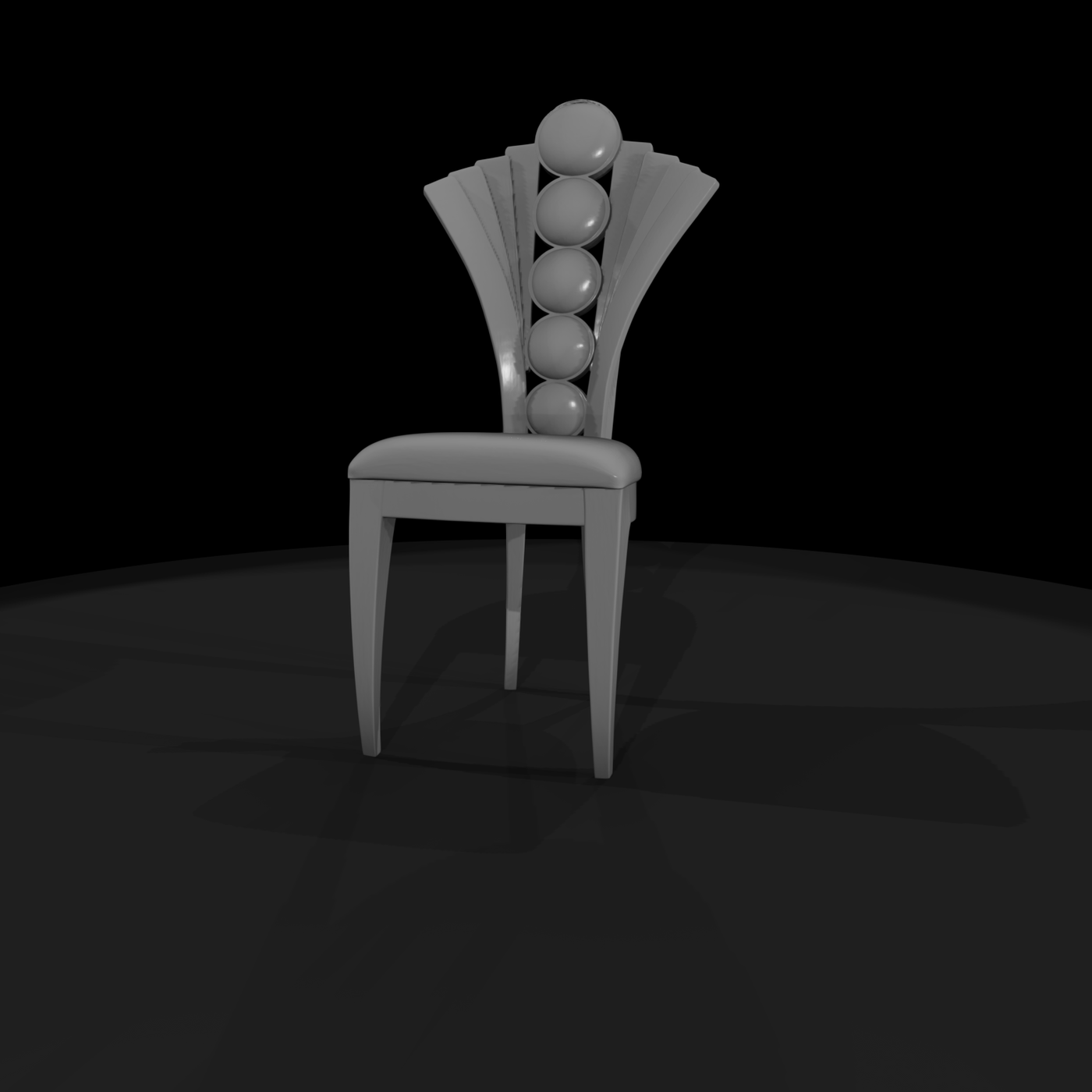 Upholstered Wooden Dining Chair